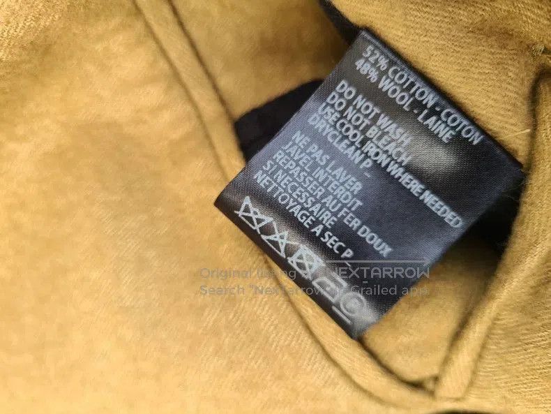 Ann Demeulemeester Ann Demeulemeester Wool Blend Coat. Size US XL / EU 56 / 4 - 7 Thumbnail