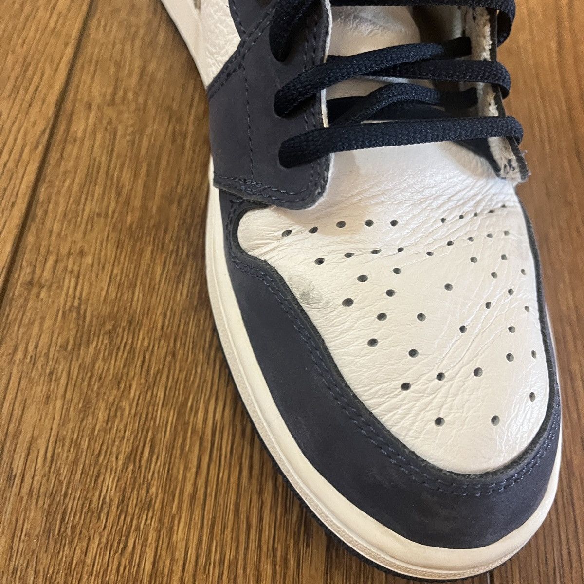 Jordan Brand × Nike Jordan 1 Retro High CO.JP Midnight Navy Size US 12 / EU 45 - 9 Thumbnail