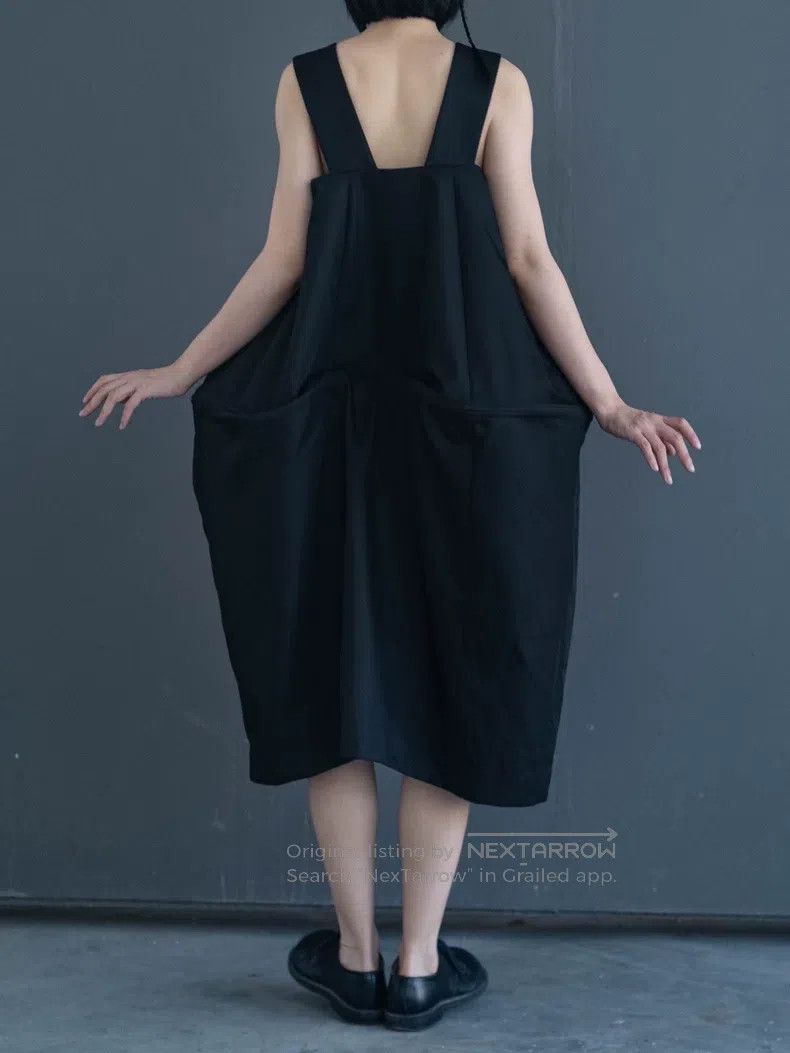 Comme des Garcons Comme Des Garcons Main Line Black Fishbone Suspender Skirt Size S / US 4 / IT 40 - 8 Thumbnail