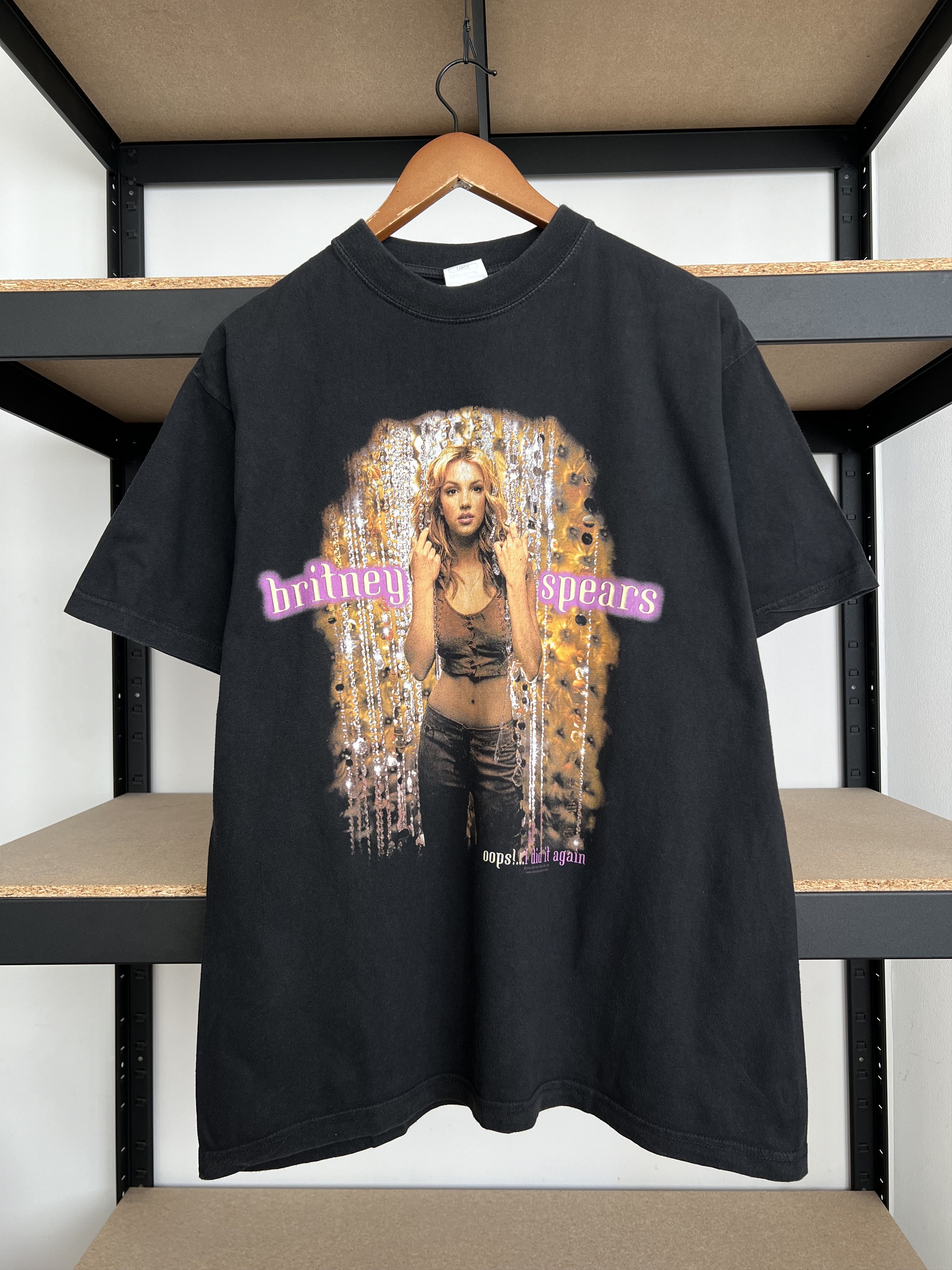 Band Tees Vintage 2000 Britney Spears Oops I Did It Again T-shirt Size US L / EU 52-54 / 3 - 2 Thumbnail