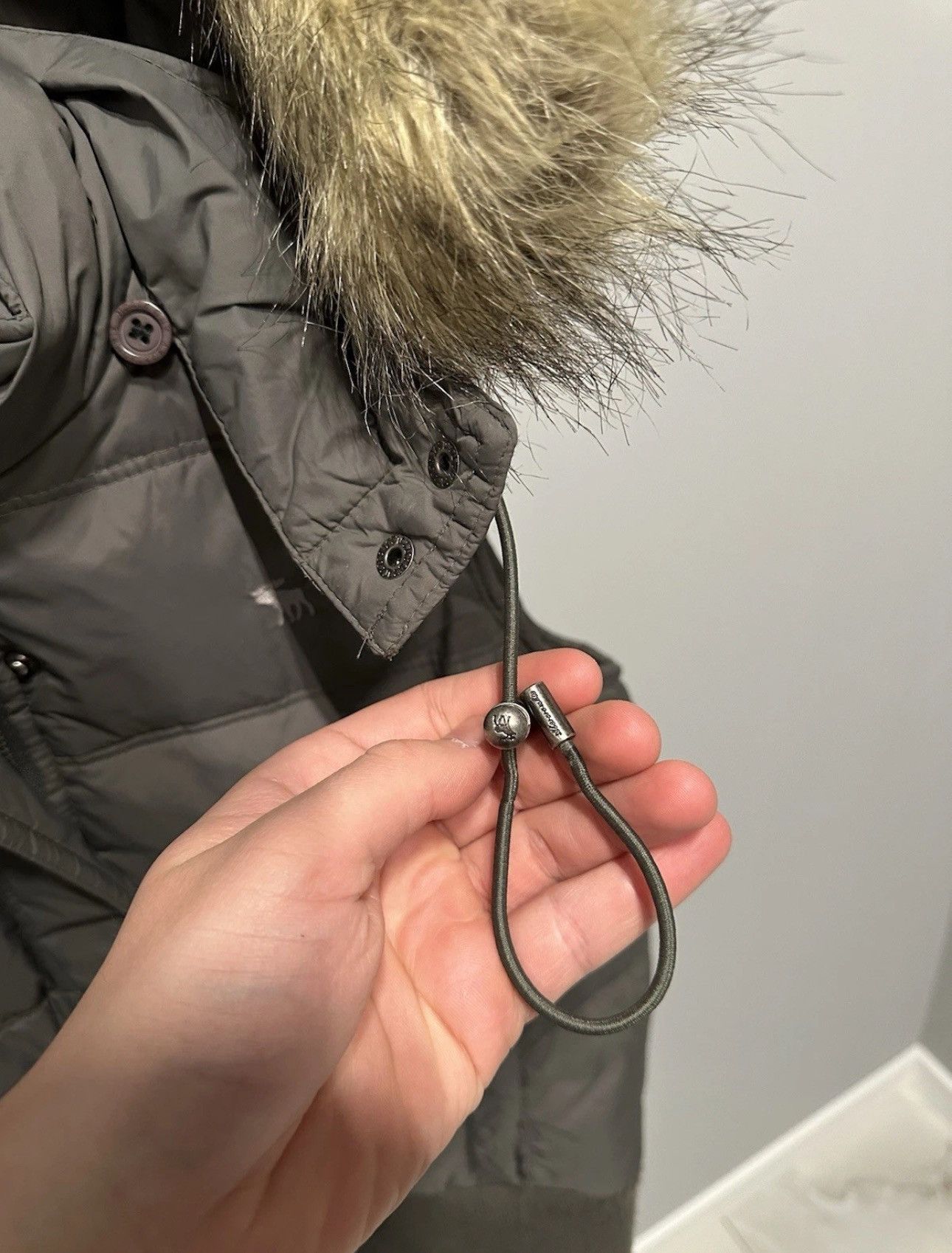 Abercrombie & Fitch VINTAGE JAPANESE DOWN VEST ABERCROMIE & FITCH Y2K FUR HOOD Size L / US 10 / IT 46 - 7 Thumbnail