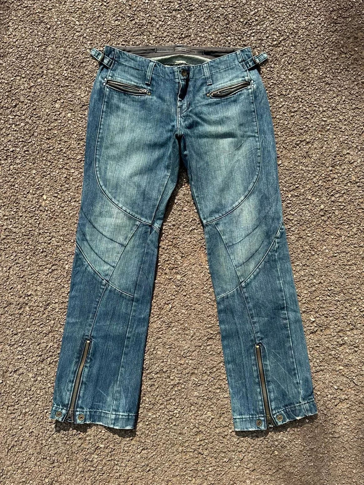 Vintage Vintage G-Star 00s Light Blue Jeans Size US 32 / EU 48 - 1 Thumbnail