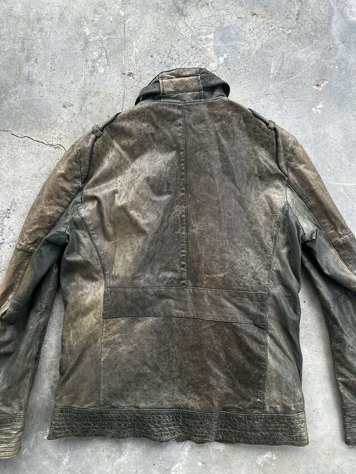 Japanese Brand High Street Leather Jacket y2k Size US M / EU 48-50 / 2 - 10 Thumbnail