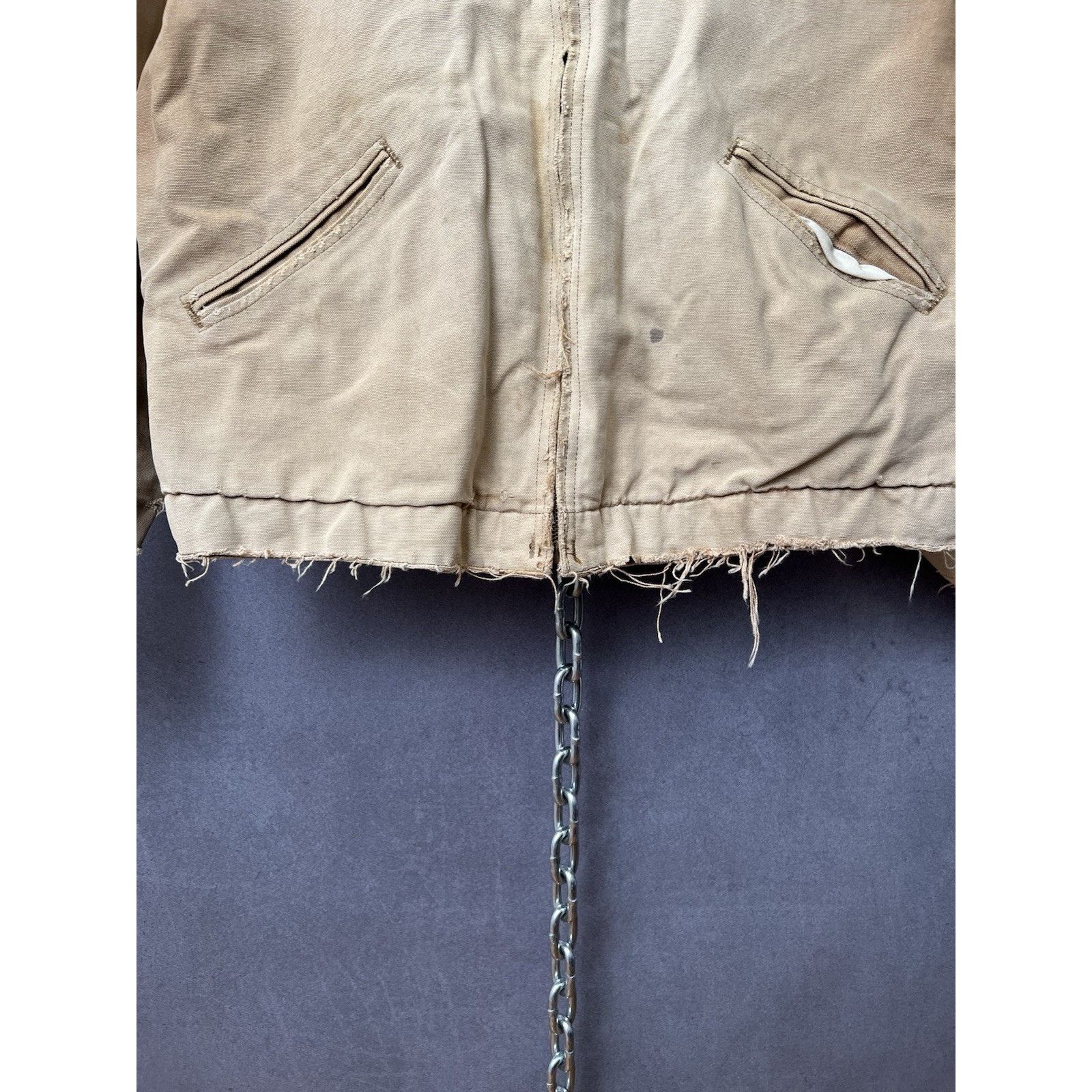 Carhartt Vintage CARHARTT J01 Brown Detroit Blanket Lined Jacket Size US L / EU 52-54 / 3 - 5 Thumbnail