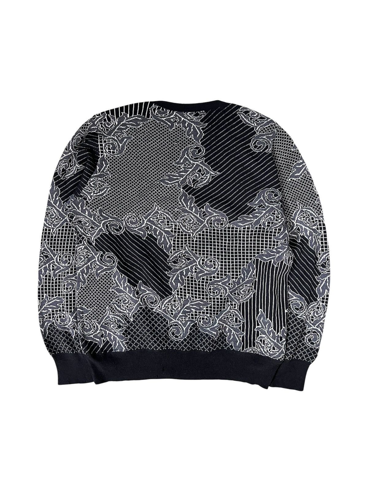 Versace Versace Motif Floral Knitwear Vintage Size US M / EU 48-50 / 2 - 3 Thumbnail