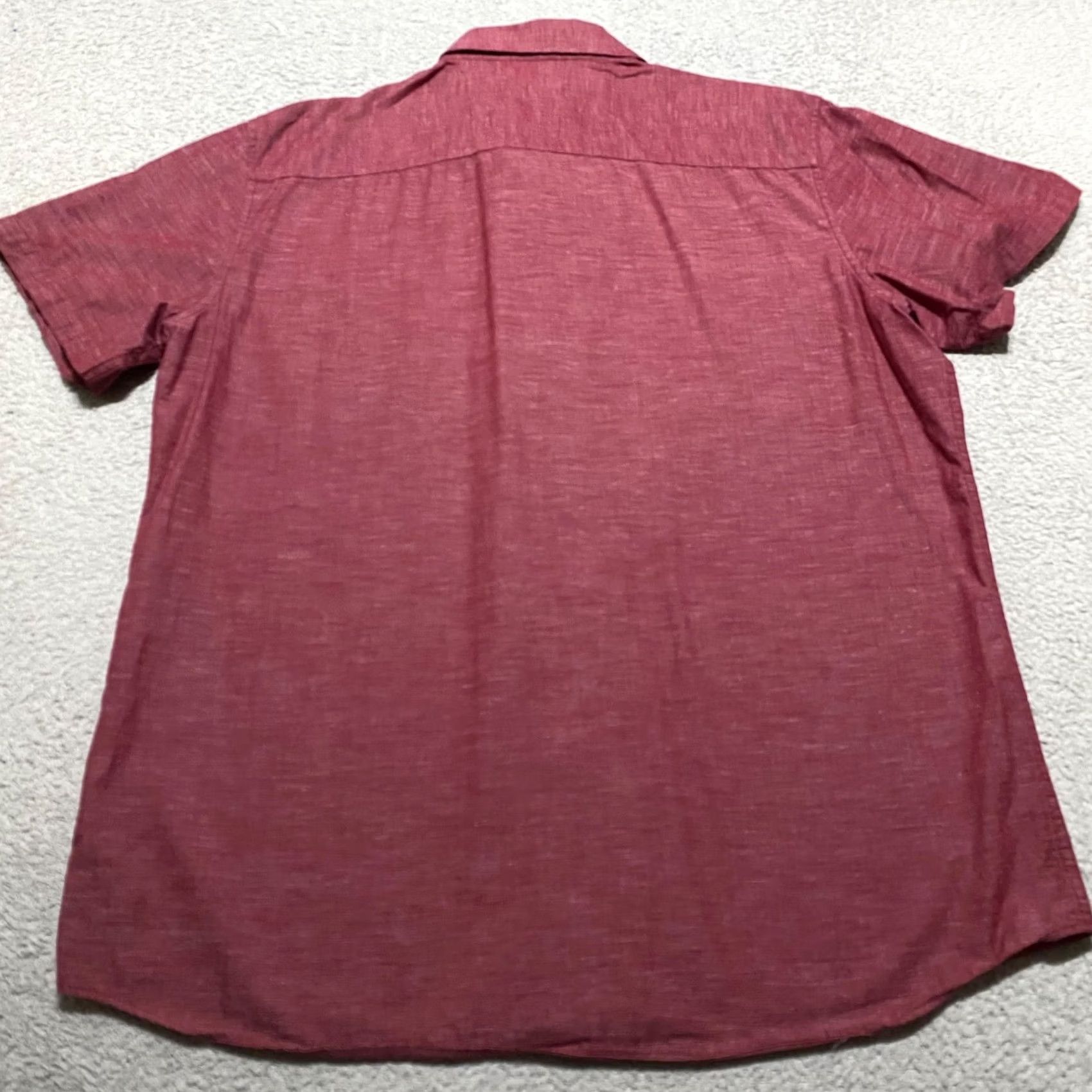 TravisMathew Travis Mathew Shirt Red 2XL Short Sleeve Button Front Pocket Cotton Vintage? No Size US XXL / EU 58 / 5 - 2 Thumbnail
