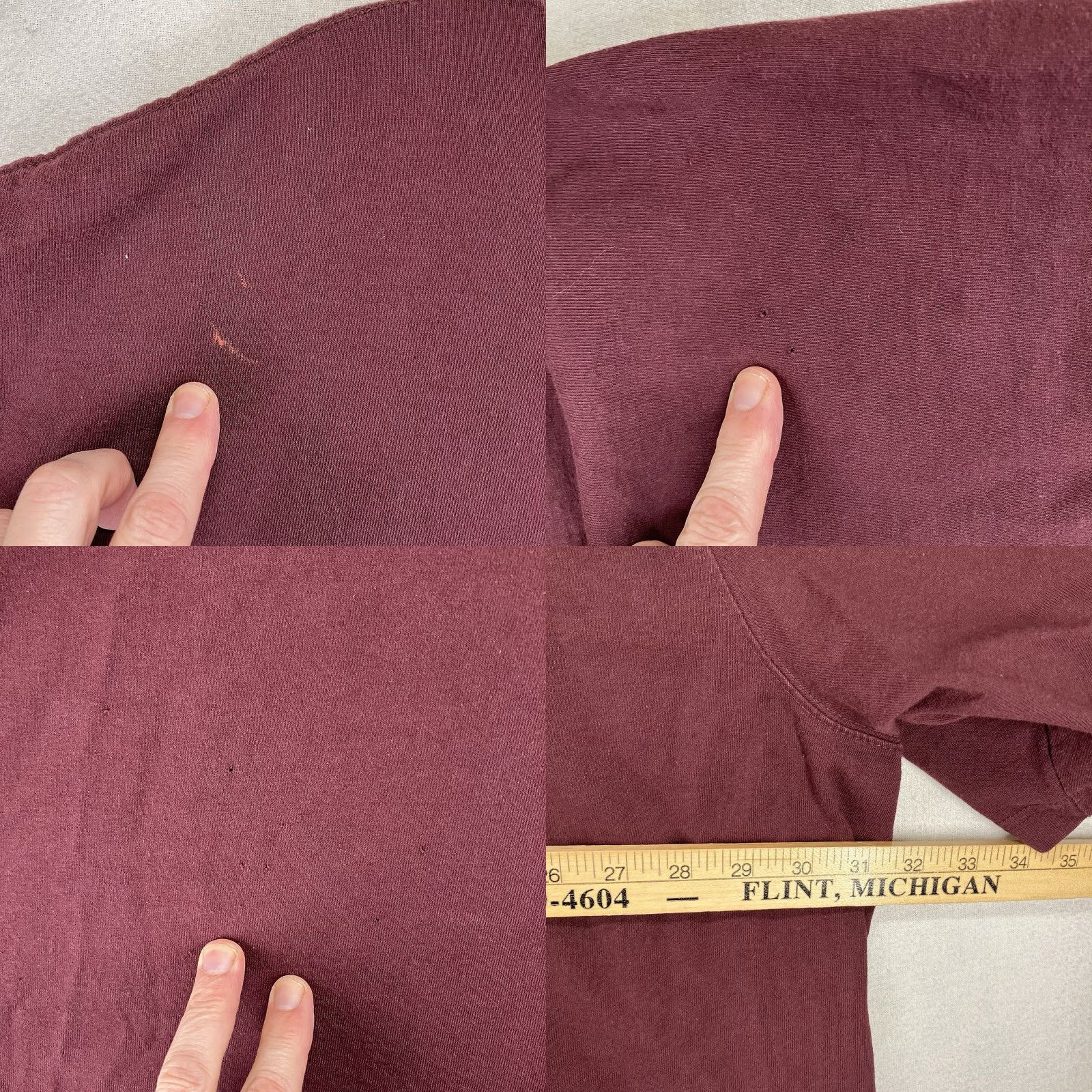 Carhartt Carhartt T-Shirt Mens 4XL Short Sleeve Port Wine Pocket Heavy Cotton Crew Neck Solid Red Relaxed All Seasons Size US XXL / EU 58 / 5 - 8 Thumbnail