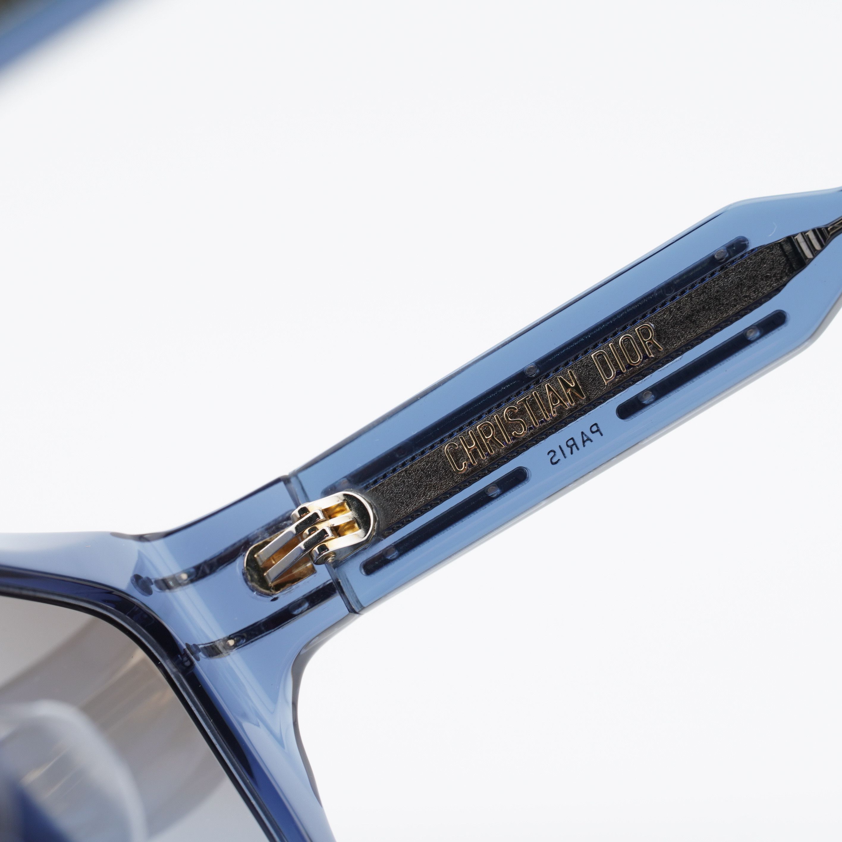 Dior Dior DIORSIGNATURE S10F 30F2 Sunglasses Blue Square Frame Size ONE SIZE - 5 Thumbnail