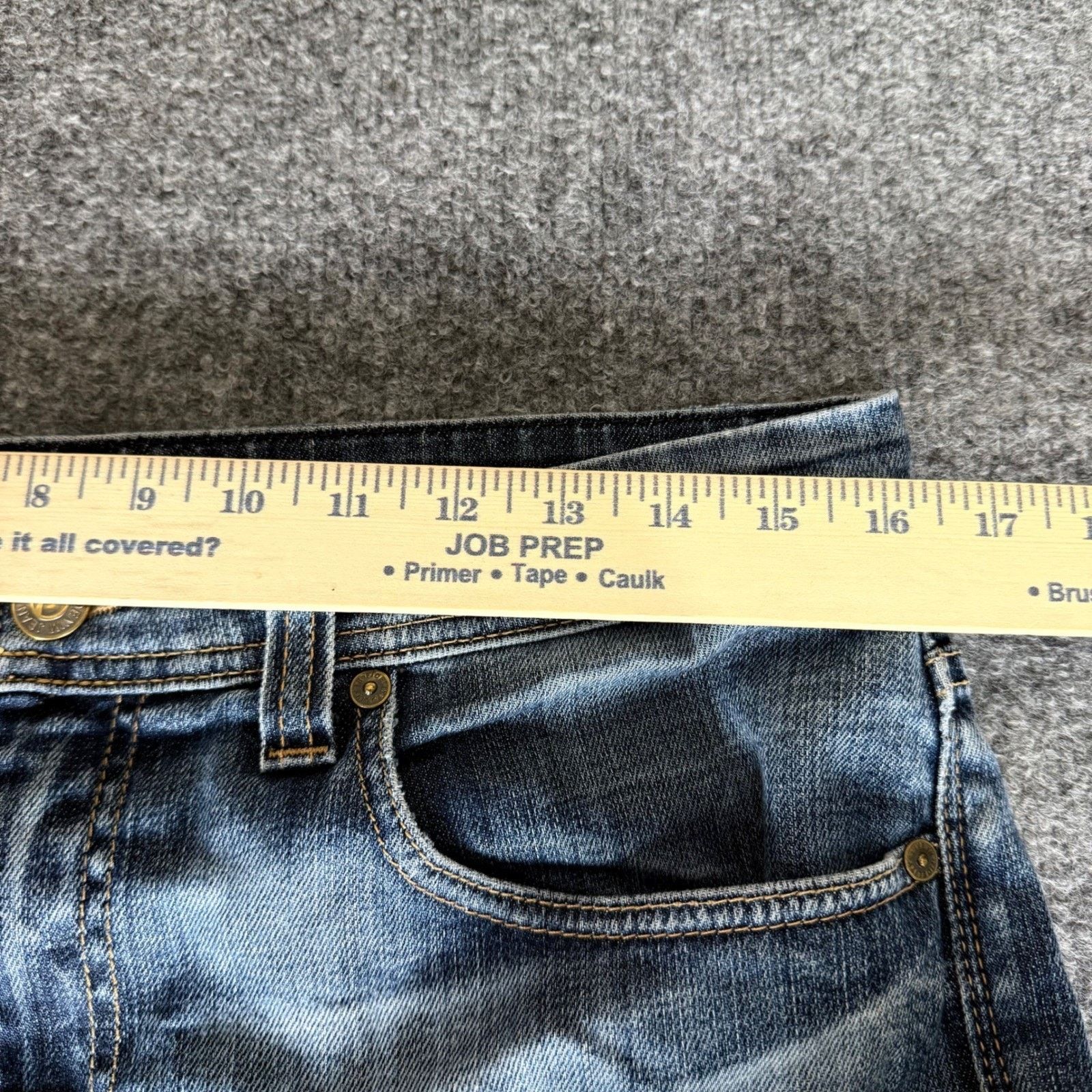 Other Fidelity Denim Jimmy Exile Vintage Mens Jeans Blue 32x30 Size US 32 / EU 48 - 6 Thumbnail