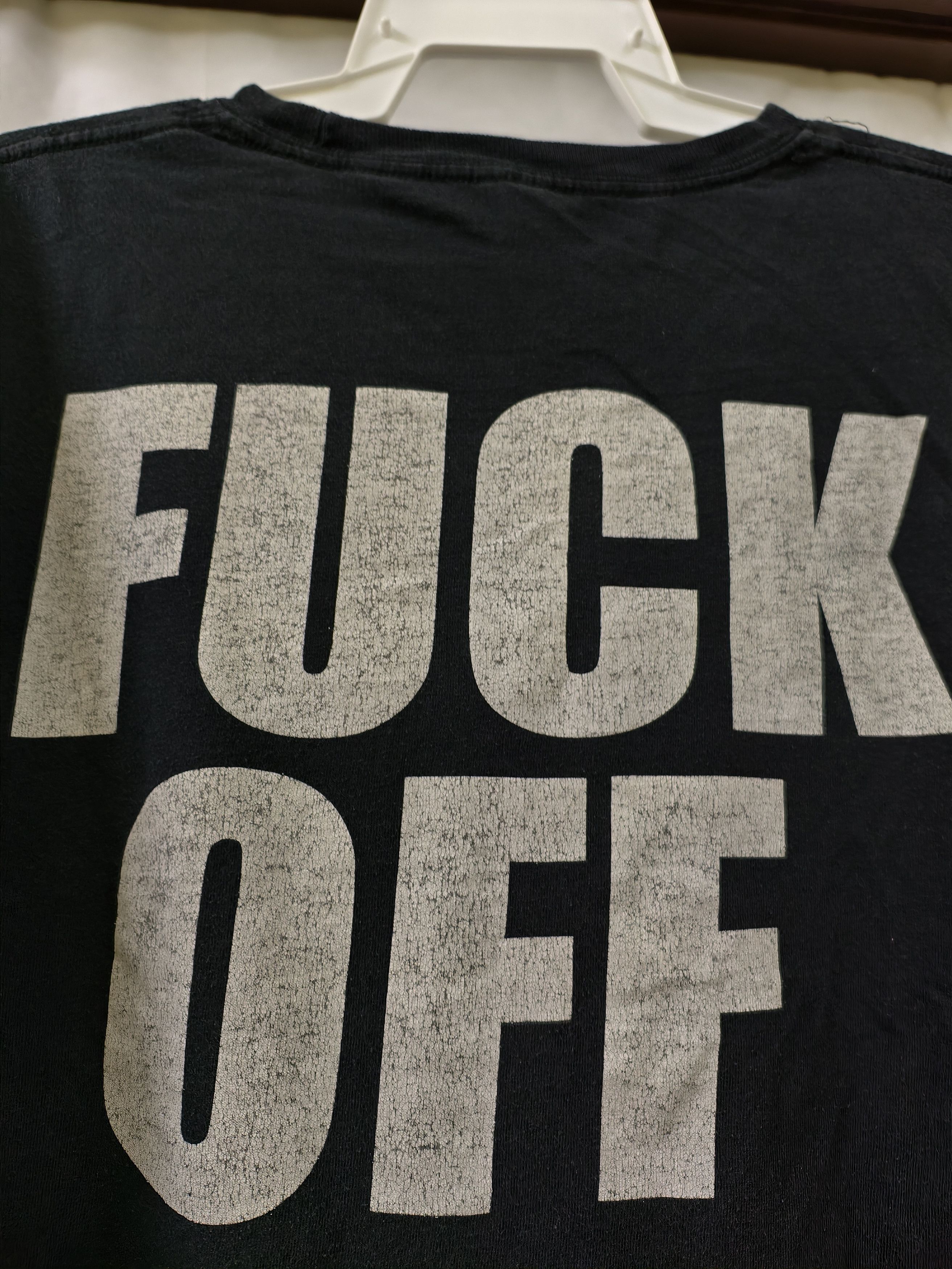 Band Tees Rob Zombies fuck off big print Size US XL / EU 56 / 4 - 8 Thumbnail