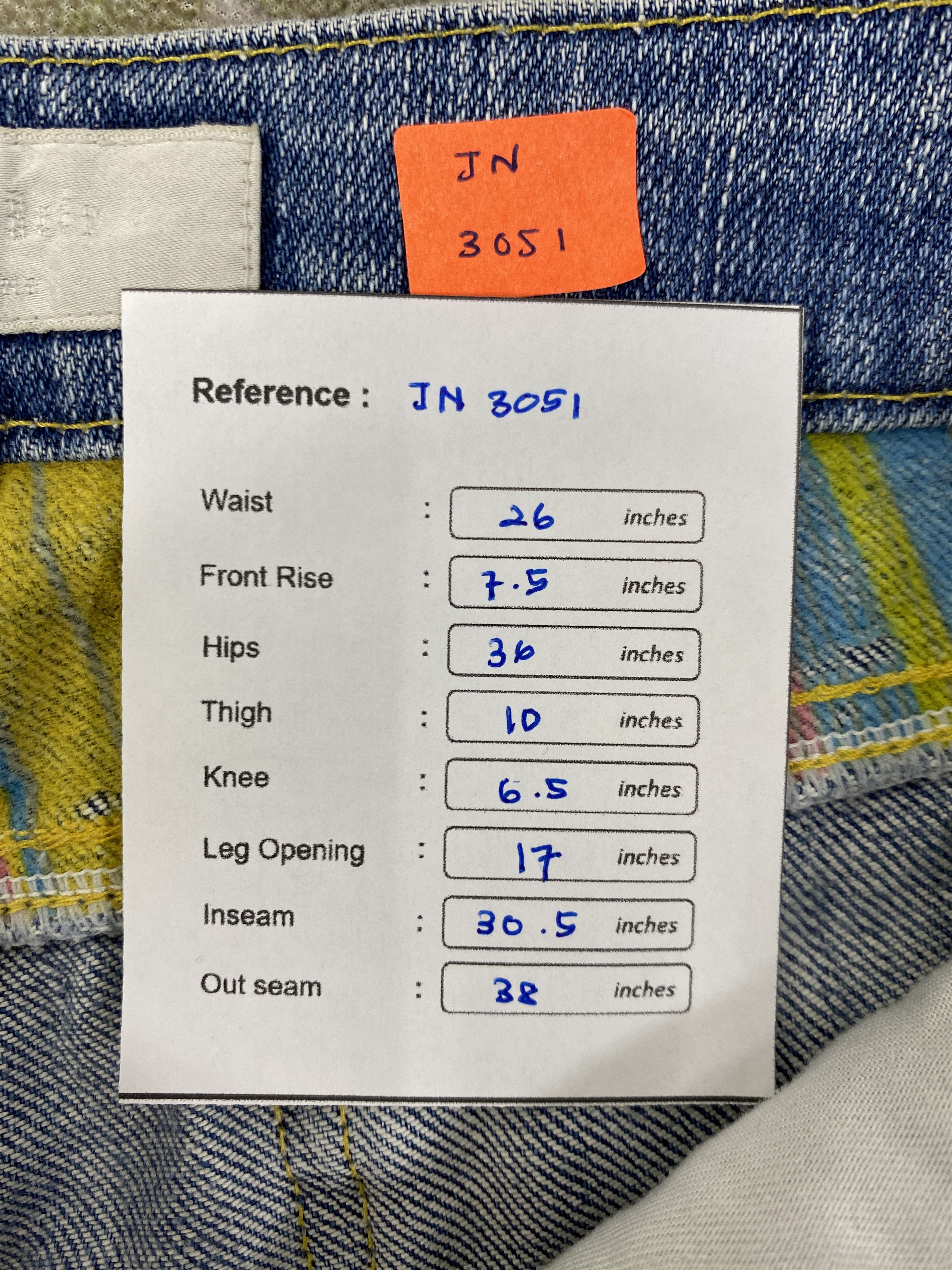 Kapital Vintage Levis Low rise Flare kapital style 26x35 - JN3051 Size US 26 / EU 42 - 8 Thumbnail