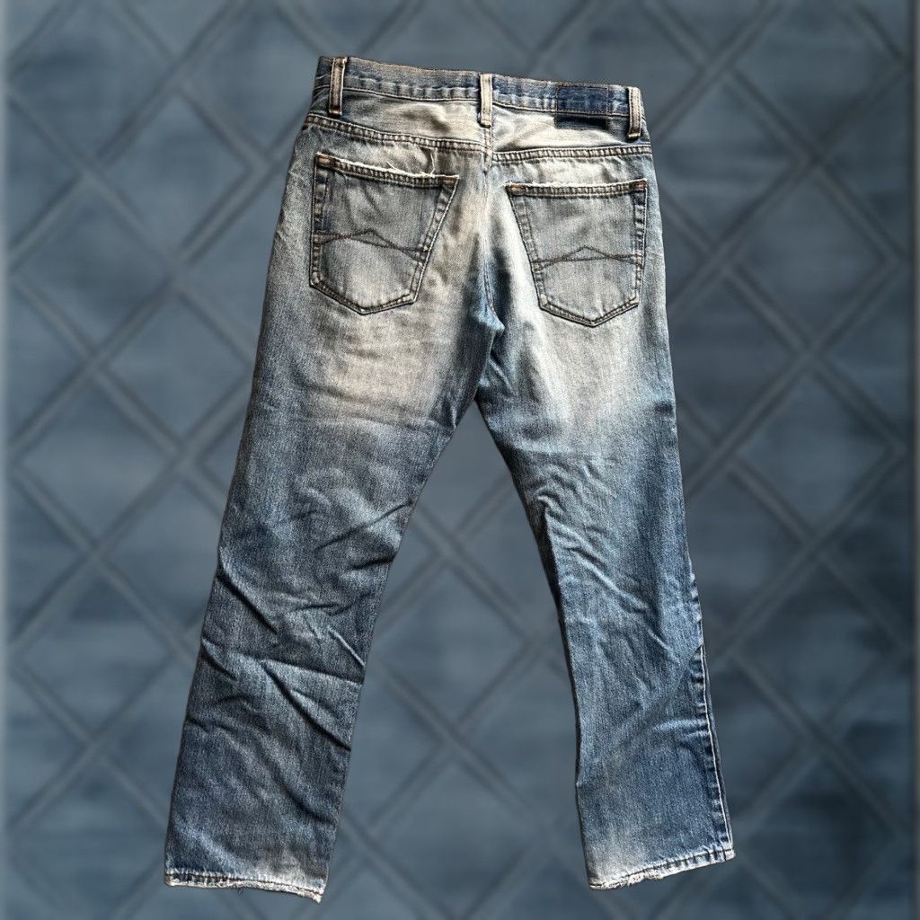 Vintage Essex Jeans Mens 28x30 Blue Denim Essex Straight Leg Medium Wash 90s Grunge Jeans Mens Regular 5-Pocket Denim Cotton Blue Vintage: No N/A Size US 28 / EU 44 - 1 Thumbnail