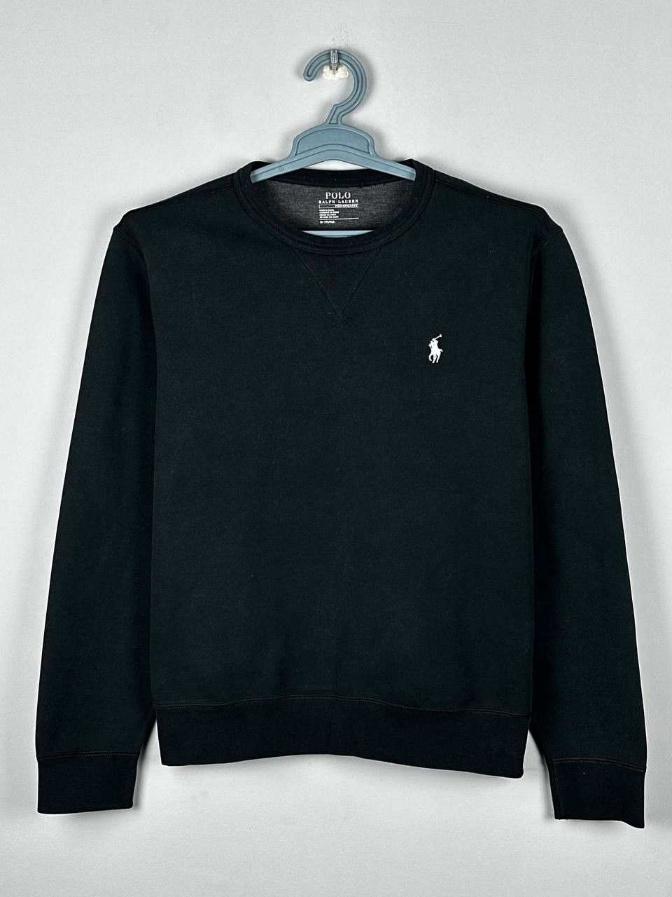 Polo Ralph Lauren Polo Ralph Lauren Black Basic Sweatshirt Size M Size US M / EU 48-50 / 2 - 1 Thumbnail