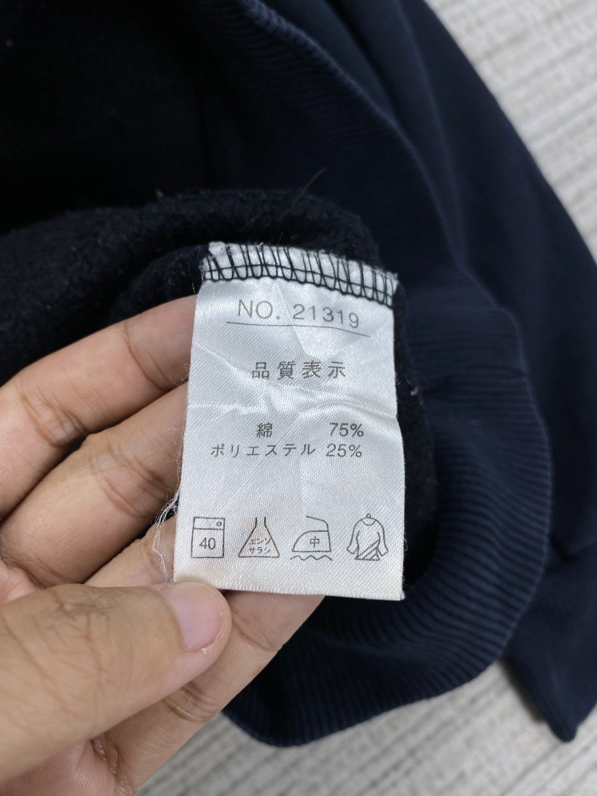 Kansai Yamamoto × Vintage Vintage 90s Kansai Yamamoto Sweatshirt Size US M / EU 48-50 / 2 - 8 Thumbnail