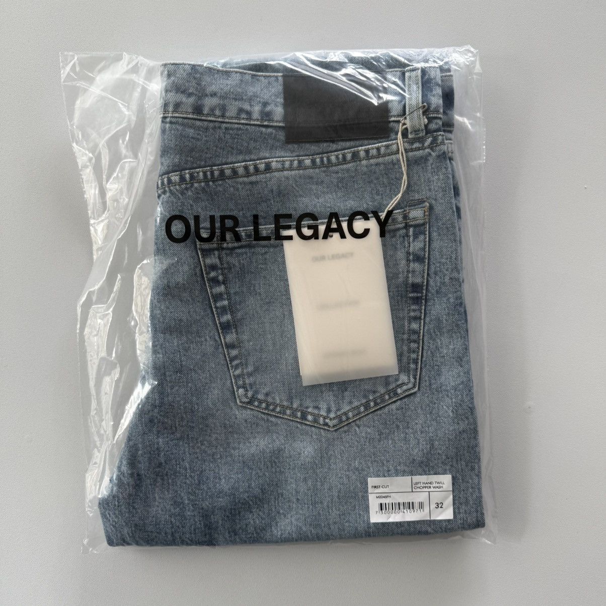 Our Legacy Our Legacy First Cut Left Hand Twill Chopper Wash Denim $480 Size US 32 / EU 48 - 10 Thumbnail