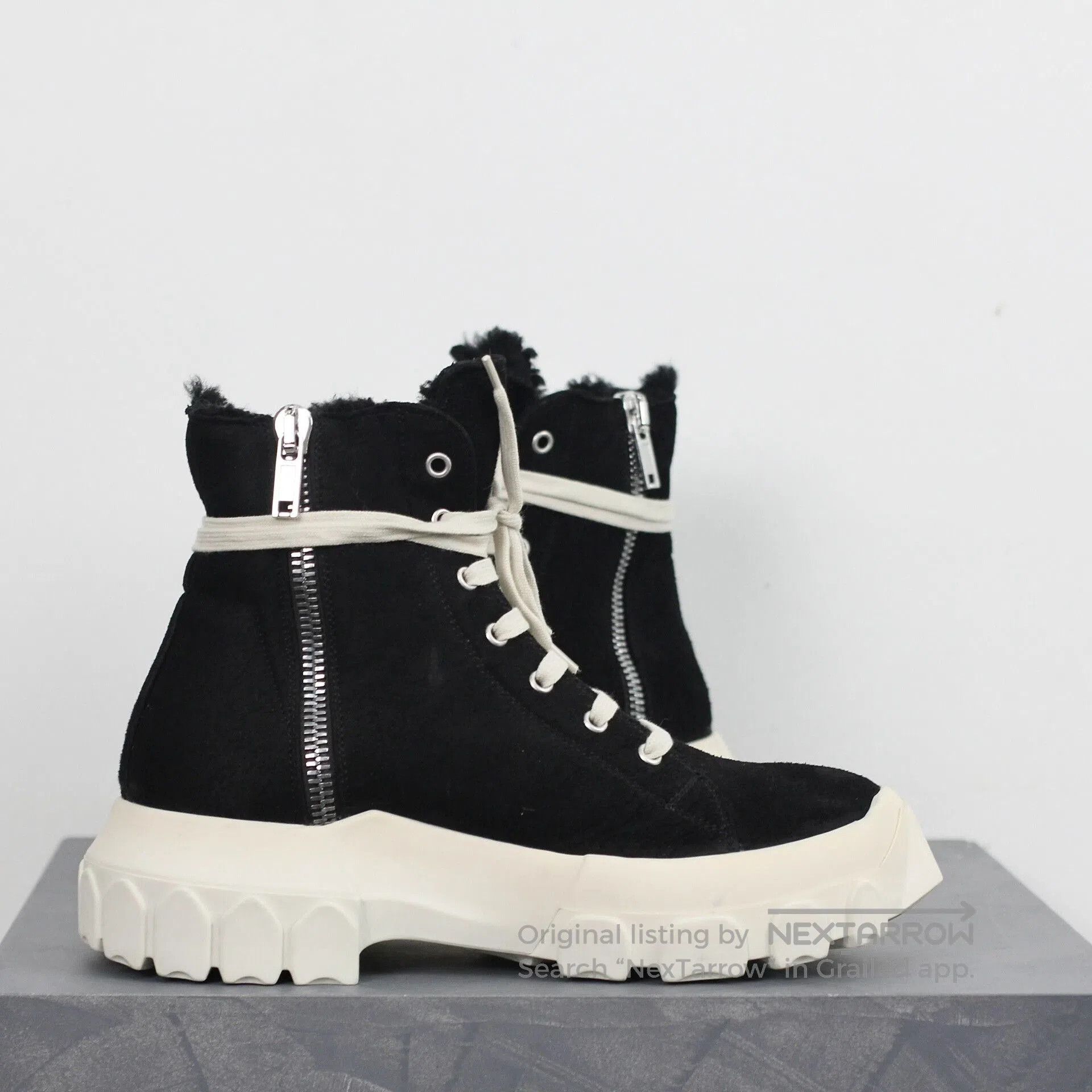 Rick Owens rick owens military style boots in black. Size US 7.5 / EU 40-41 - 3 Thumbnail