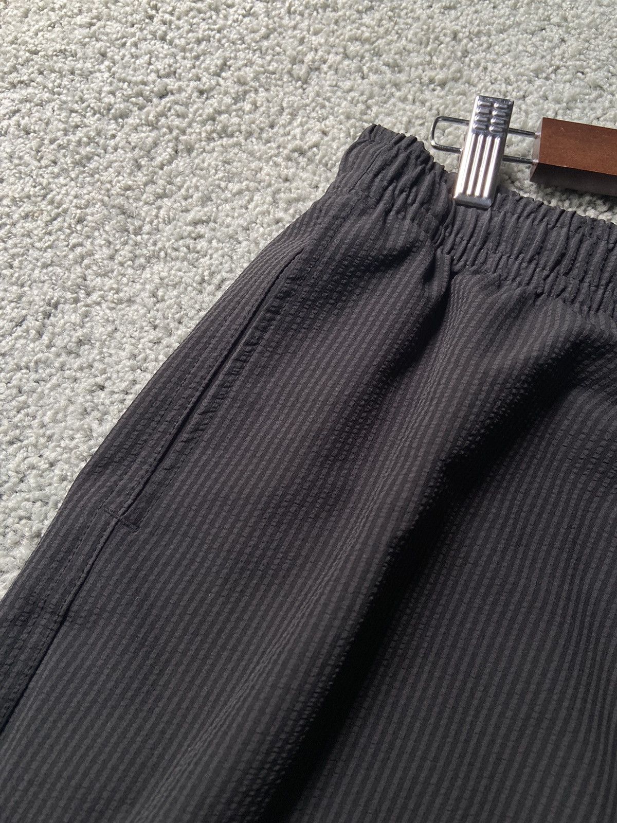 Abercrombie & Fitch × Vintage Seersucker Striped Swim Shorts Size US 33 - 5 Thumbnail