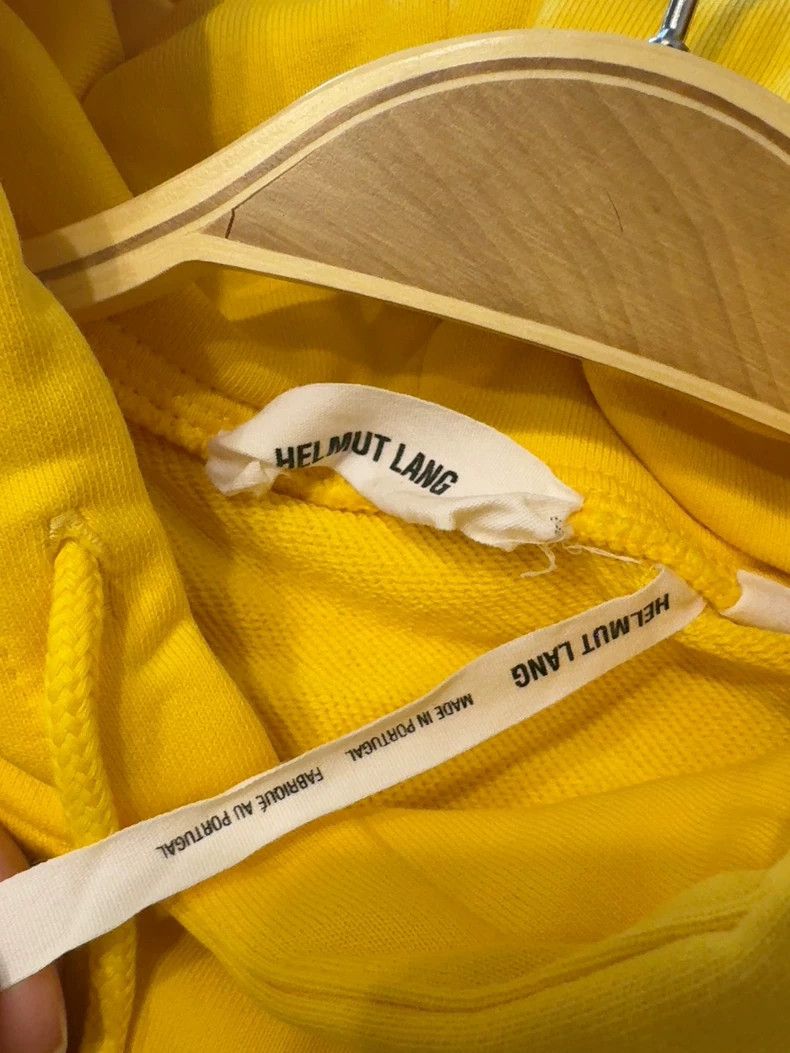 Helmut Lang HELMUT LANG Yellow taxi hoodie Size M / US 6-8 / IT 42-44 - 5 Thumbnail