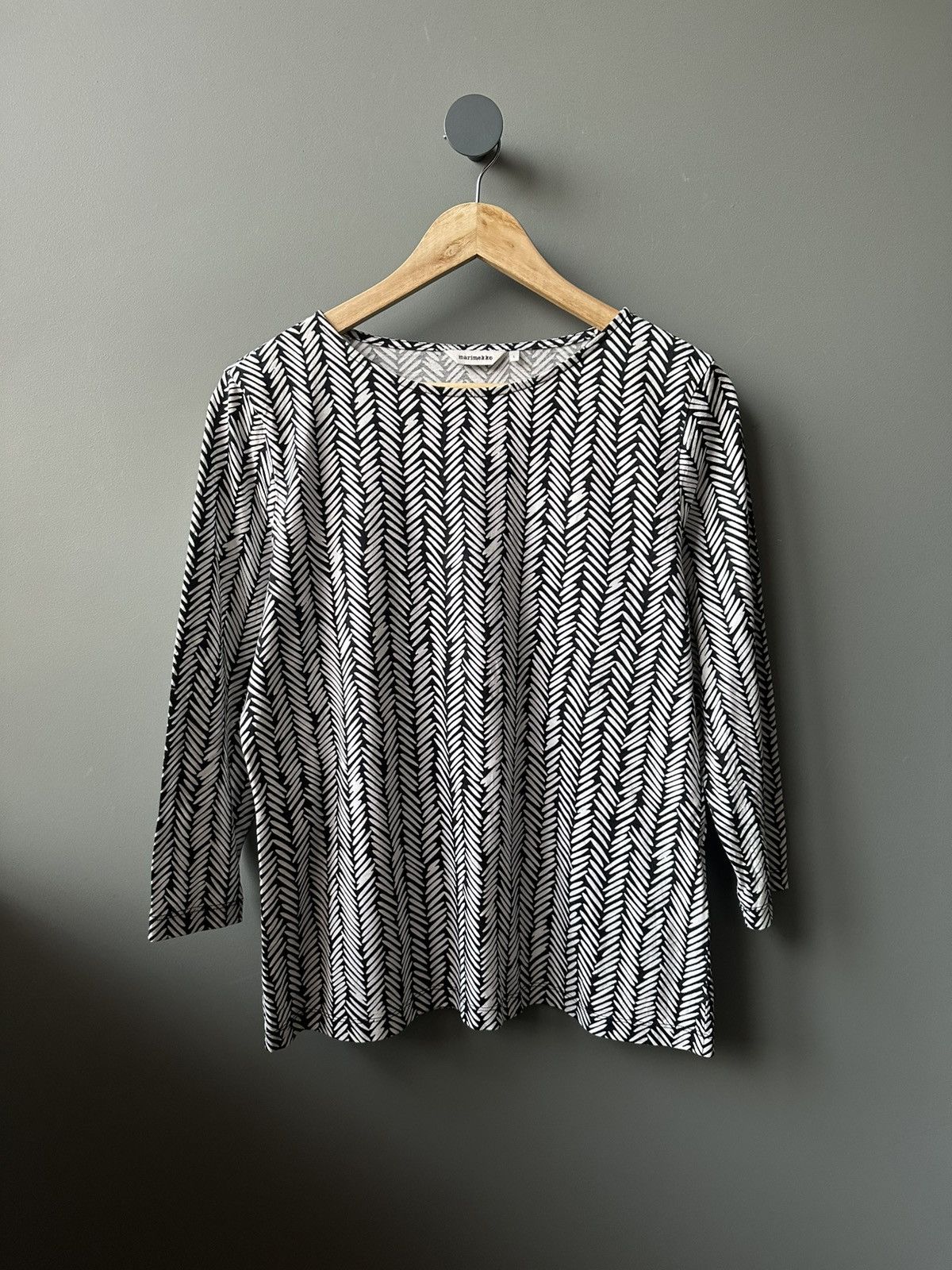 Marimekko Marimekko Ilma Korpikuusi Print Longsleeve Size L Size L / US 10 / IT 46 - 1 Thumbnail
