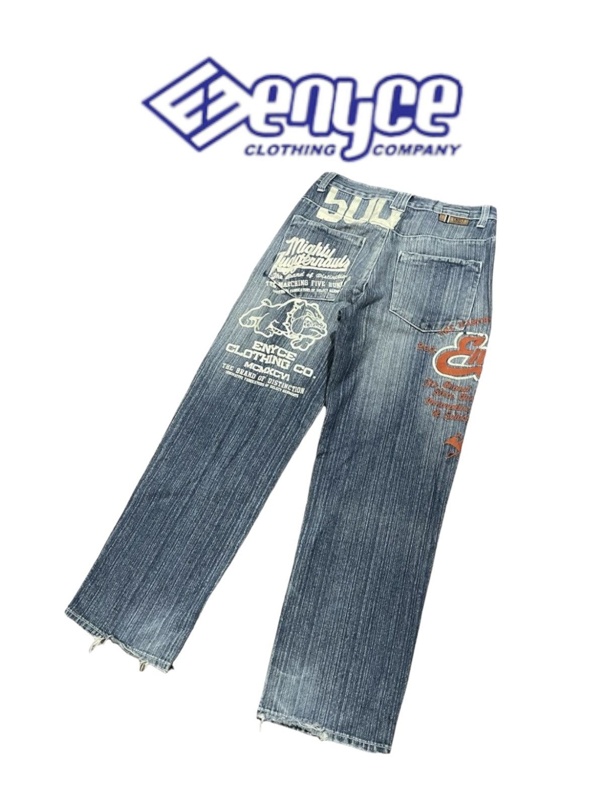 Enyce Y2K Enyce Baggy Pittbull Jeans Size US 32 / EU 48 - 8 Thumbnail