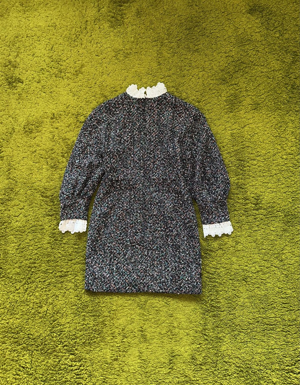 Designer × Sandro Sandro oldmoney style coloured tweed dress Size M / US 6-8 / IT 42-44 - 2 Thumbnail