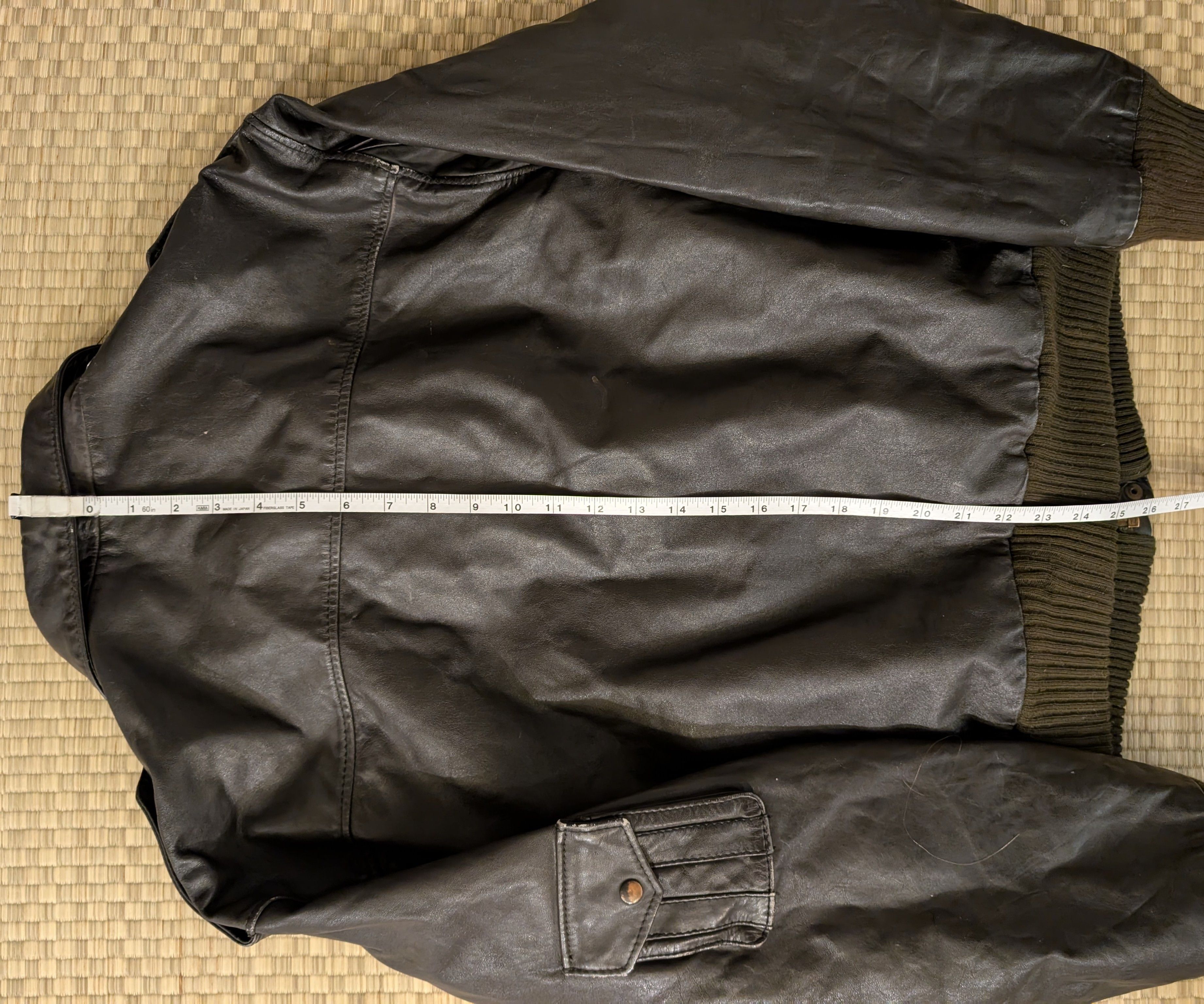 Vintage RARE Vintage American Express Leather Bomber Jacket Size US L / EU 52-54 / 3 - 5 Thumbnail
