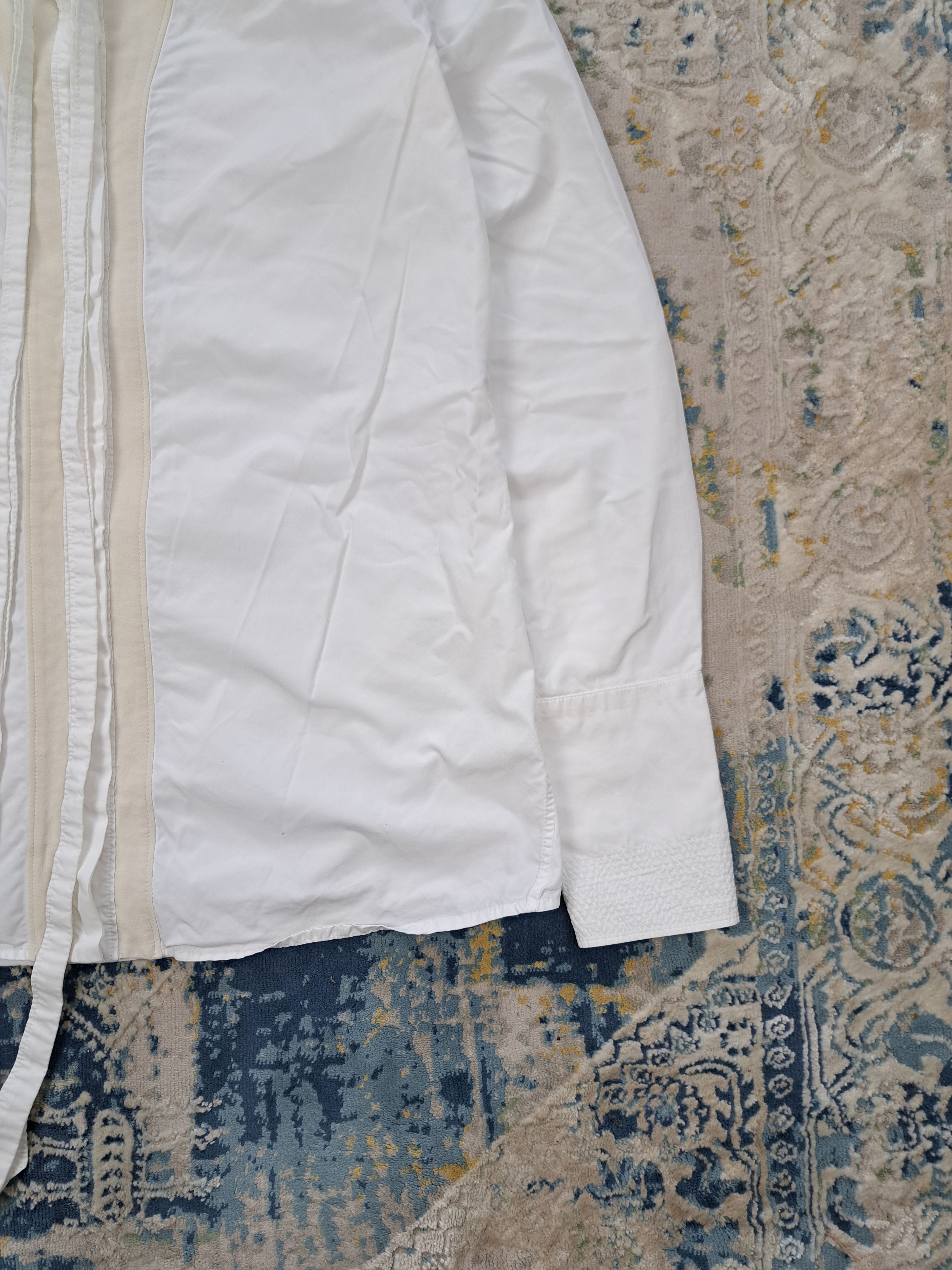 Balenciaga Archive Balenciaga 00s Bondage Shirt Button Up Designer Size S / US 4 / IT 40 - 4 Thumbnail