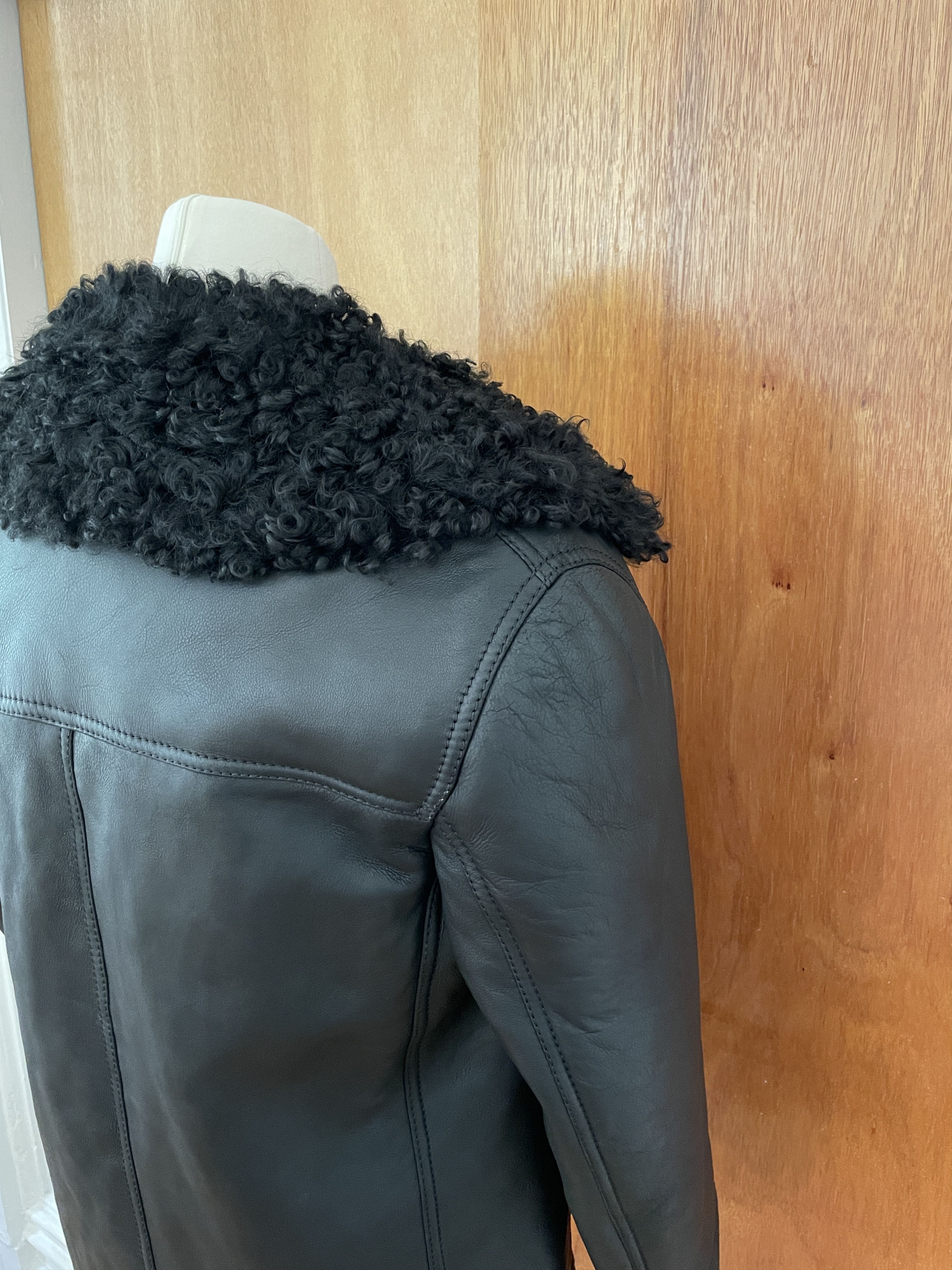 Gucci Shearling and Leather A/W '01 Coat Size US L / EU 52-54 / 3 - 7 Thumbnail