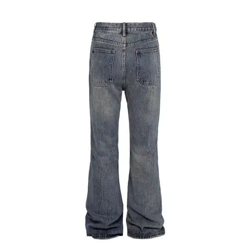 Japanese Brand × Jean Hippie American men's retro washed distressed flared jeans Size US 32 / EU 48 - 2 Thumbnail