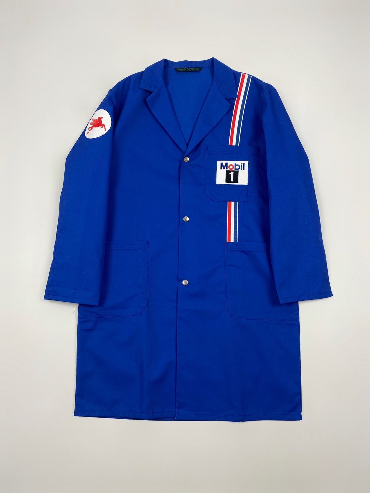 Mobil 1 Pegasus Oil Engineer Lab Work Coat