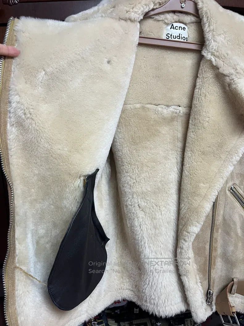 Acne Studios Acne Studios Motorcycle style fur and leather combination Size XS / US 0-2 / IT 36-38 - 4 Thumbnail