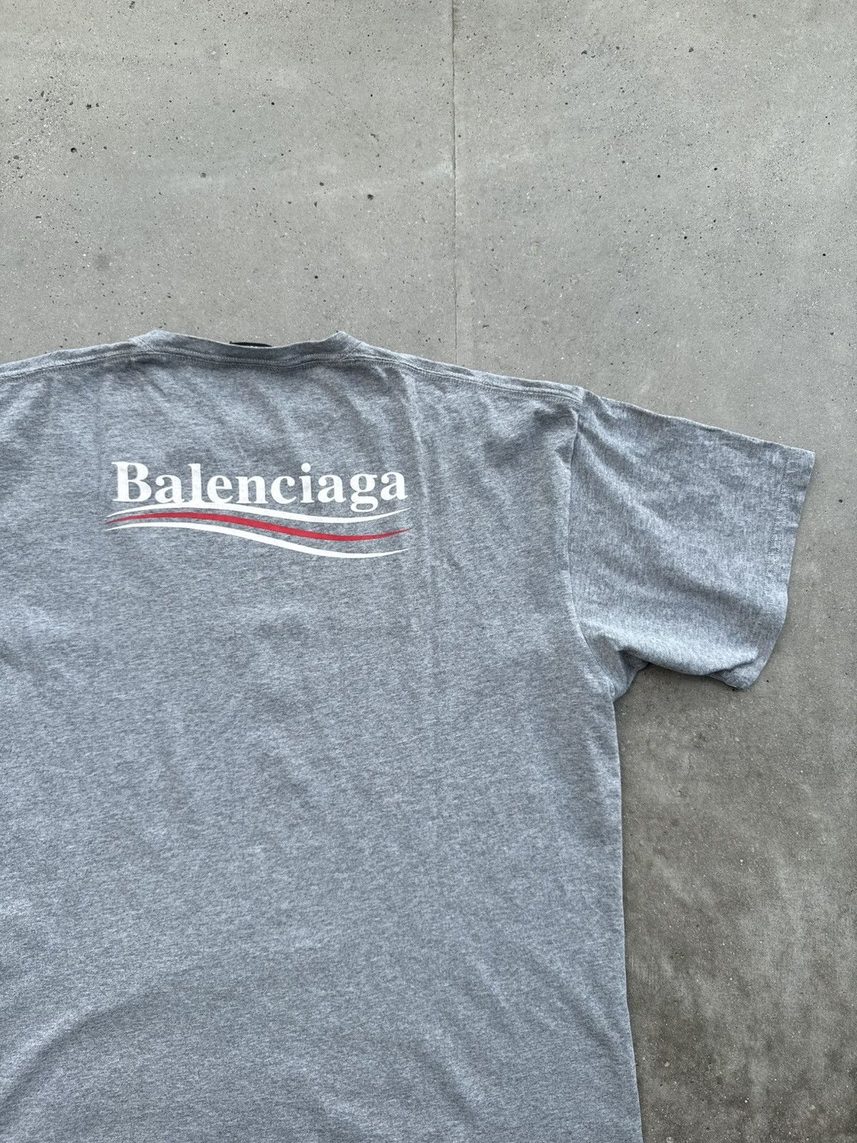 Balenciaga Political Campaign Bernie Logo T-shirt designer
