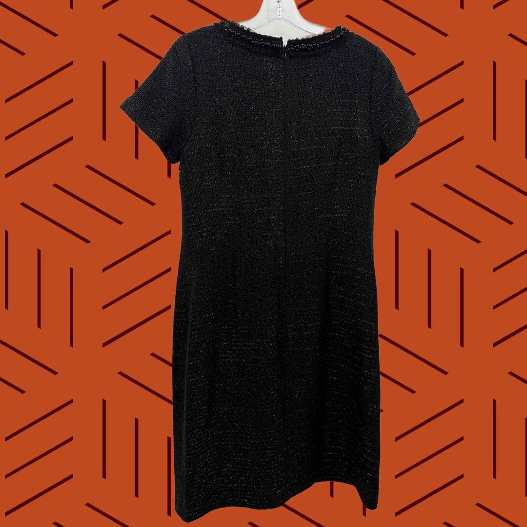 Talbots VINTAGE Pre-Owned Talbots Black Size 10 Short Sleeve Dress Size 32" / US 10 / IT 46 - 1 Thumbnail