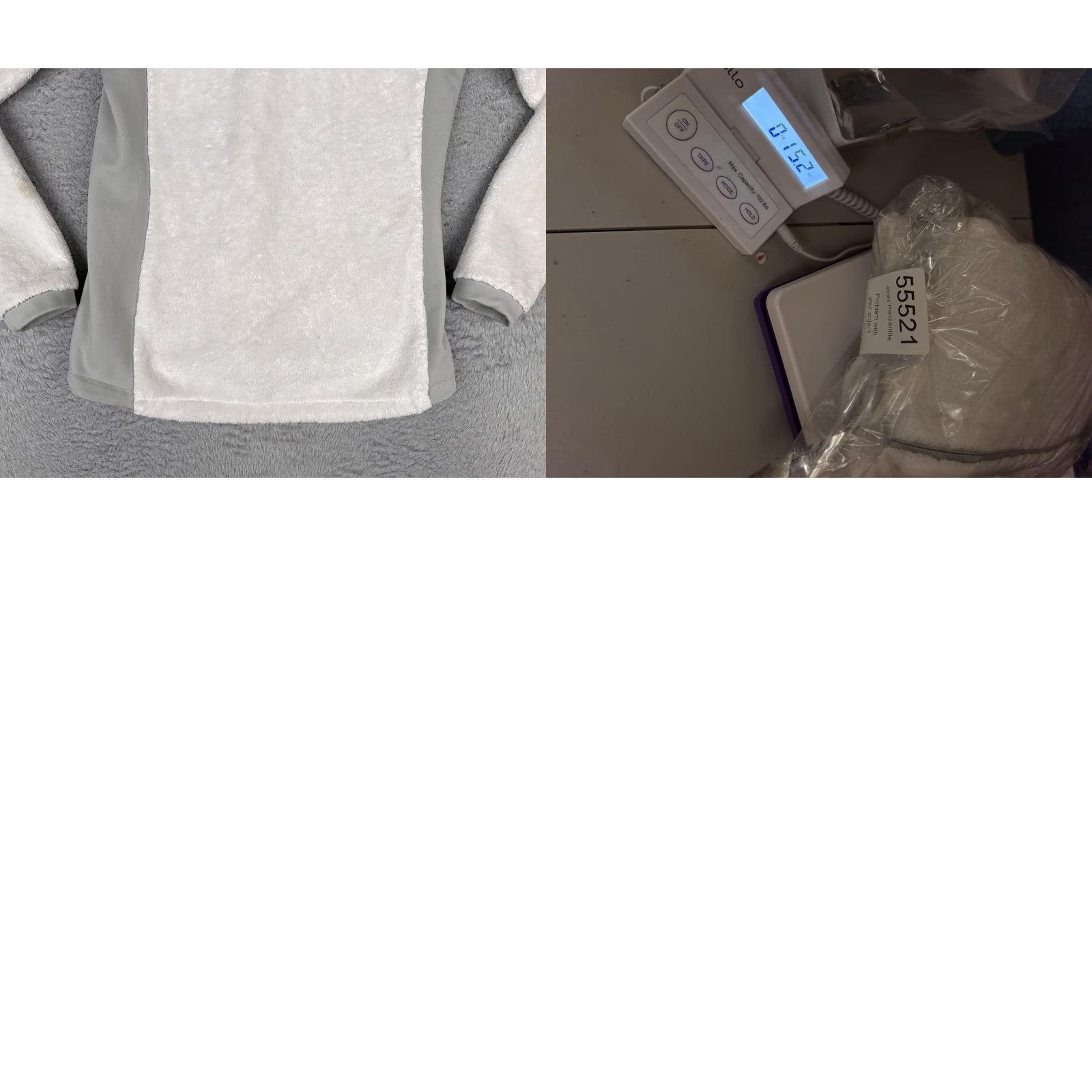The North Face The North Face Jacket Womens Small White Fleece Full Zip Pockets Outdoor Hiking – Shirt/Outerwear (S) Womens White Pockets Full Zip Seasonal Outdoor Size S / US 4 / IT 40 - 10 Thumbnail