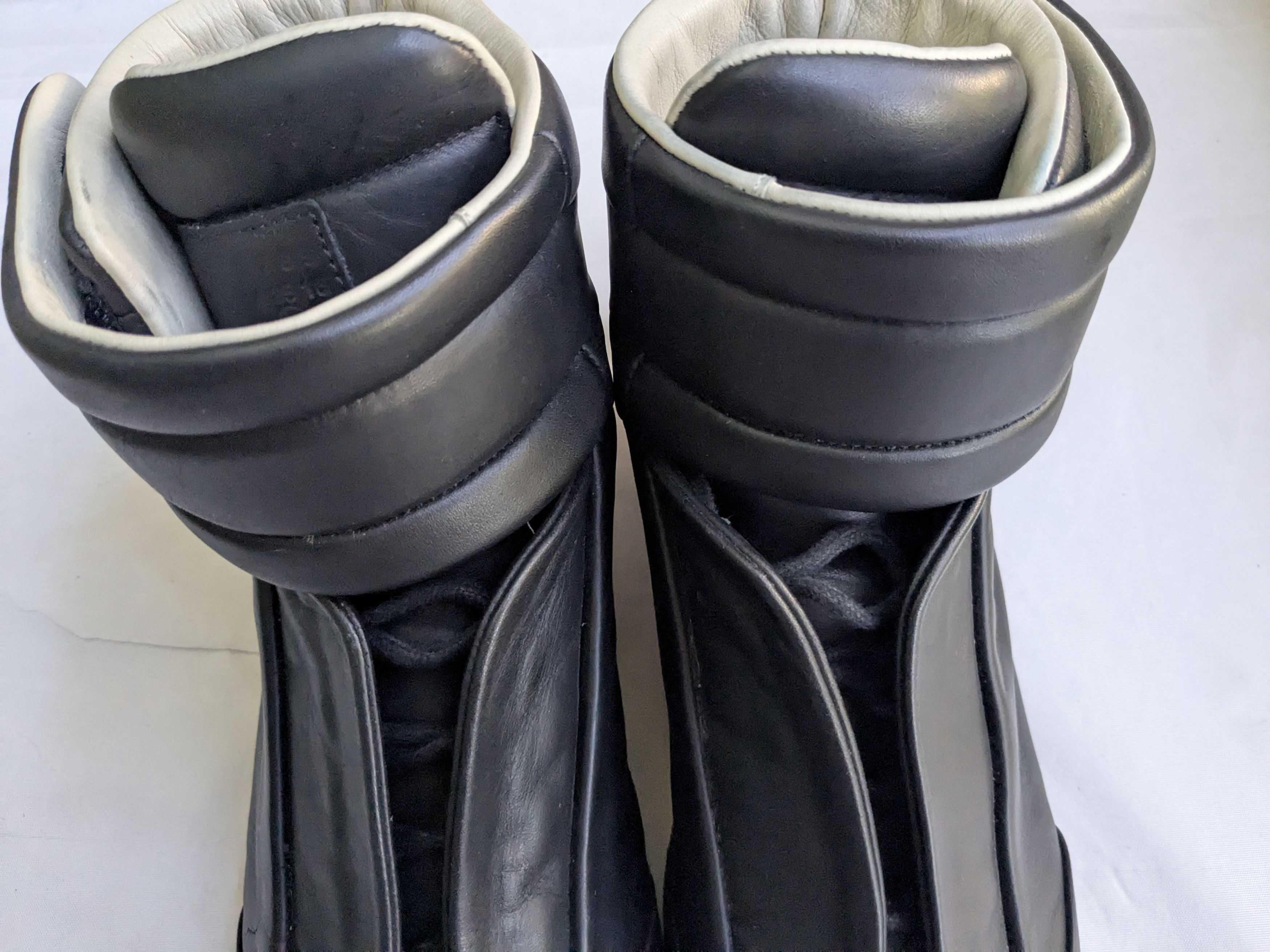 Maison Margiela Maison Margiela Future Black 13 46 High Tops Leather Size US 13 / EU 46 - 5 Thumbnail