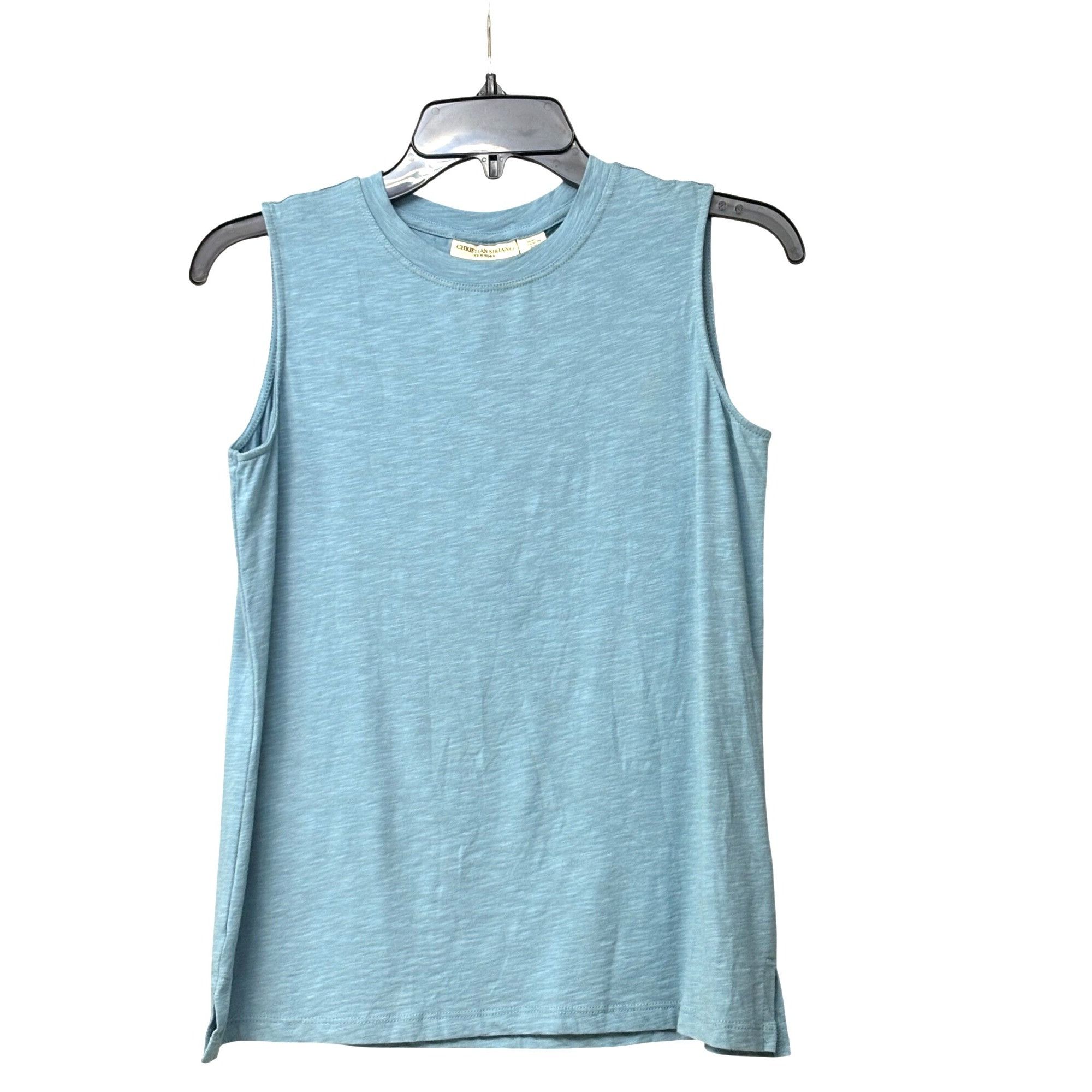 Christian Siriano Christian Siriano Womens Performance Tank Top, Blue, Sz. XL Size XL / US 12-14 / IT 48-50 - 4 Thumbnail