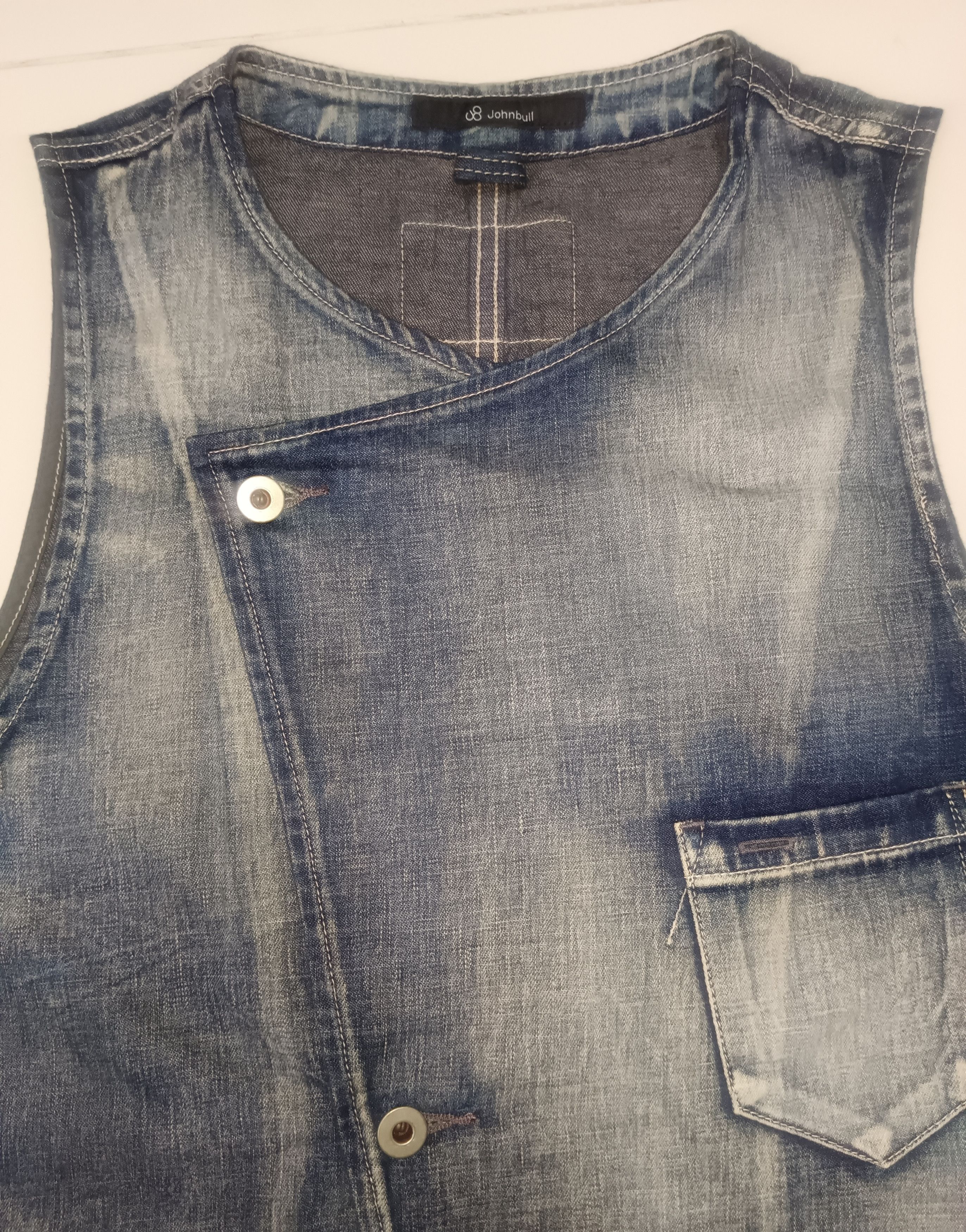 Johnbull John Bull Distressed vest Size US L / EU 52-54 / 3 - 3 Thumbnail