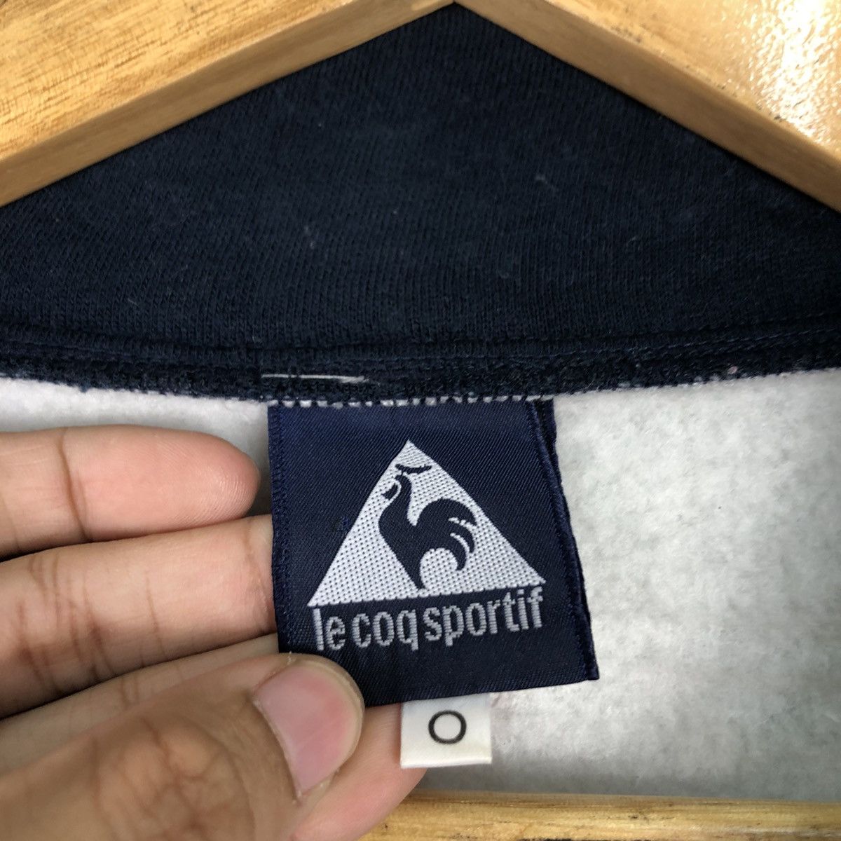 Japanese Brand × Le Coq Sportif × Vintage Vintage Le Coq Sportif Sweatshirt Jumper Rare 90s Medium Size US M / EU 48-50 / 2 - 13 Thumbnail