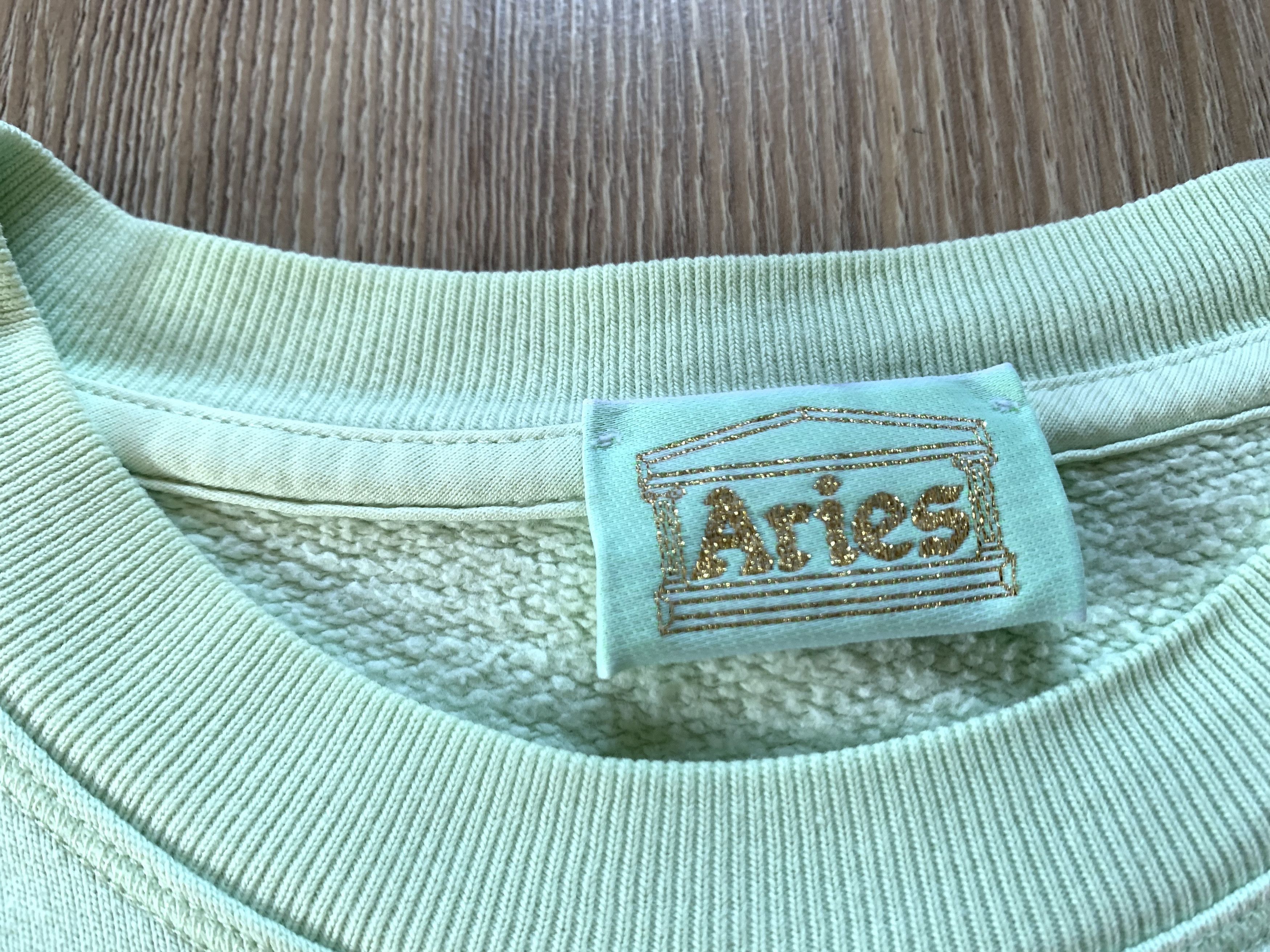 Aries Aries White Temple Logo Crewneck Sweatshirt Size S / US 4 / IT 40 - 8 Thumbnail