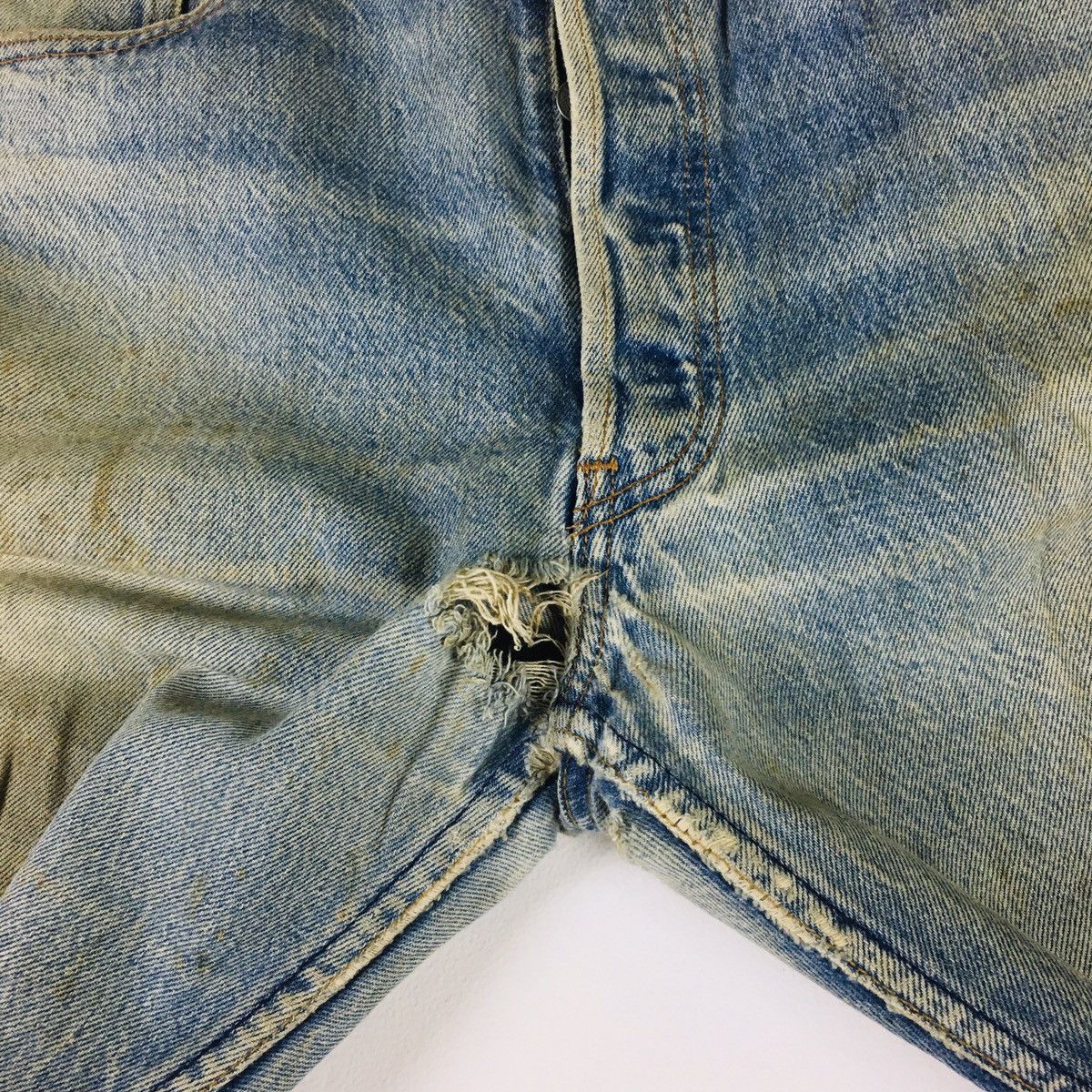 Levi's Vintage Clothing Vintage 90s Levi’s 501 Made In USA Size US 35 - 7 Thumbnail