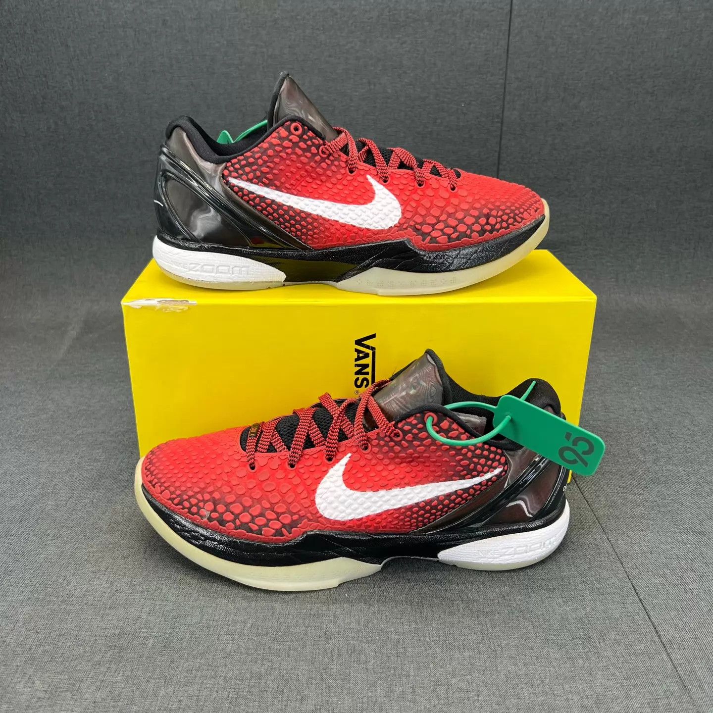 Nike Nike Zoom KD 6 Black Red All-Star 42 Size US 9 / EU 42 - 3 Thumbnail