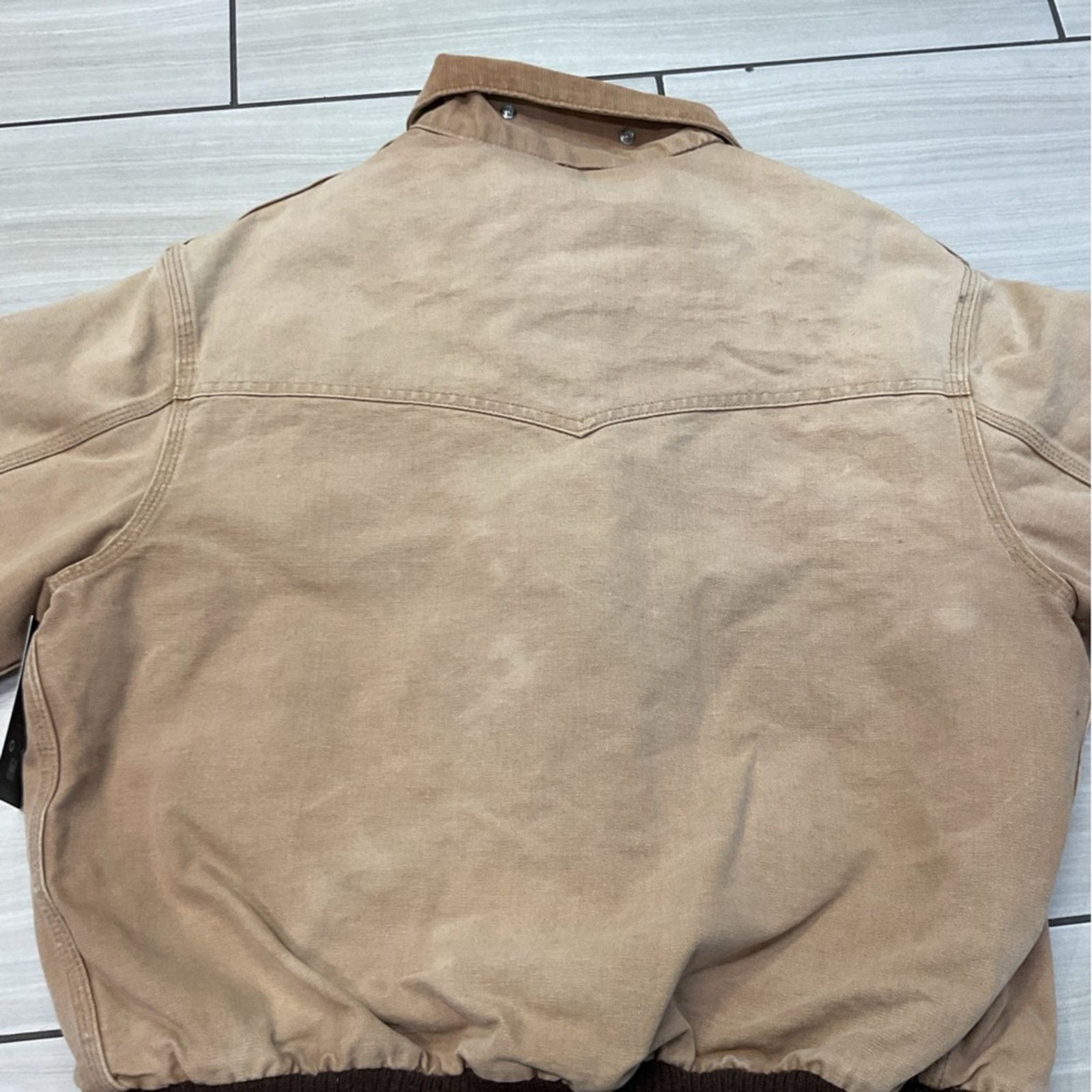 Carhartt Vintage 90’s Tan Carhartt Jacket Size US XL / EU 56 / 4 - 4 Thumbnail