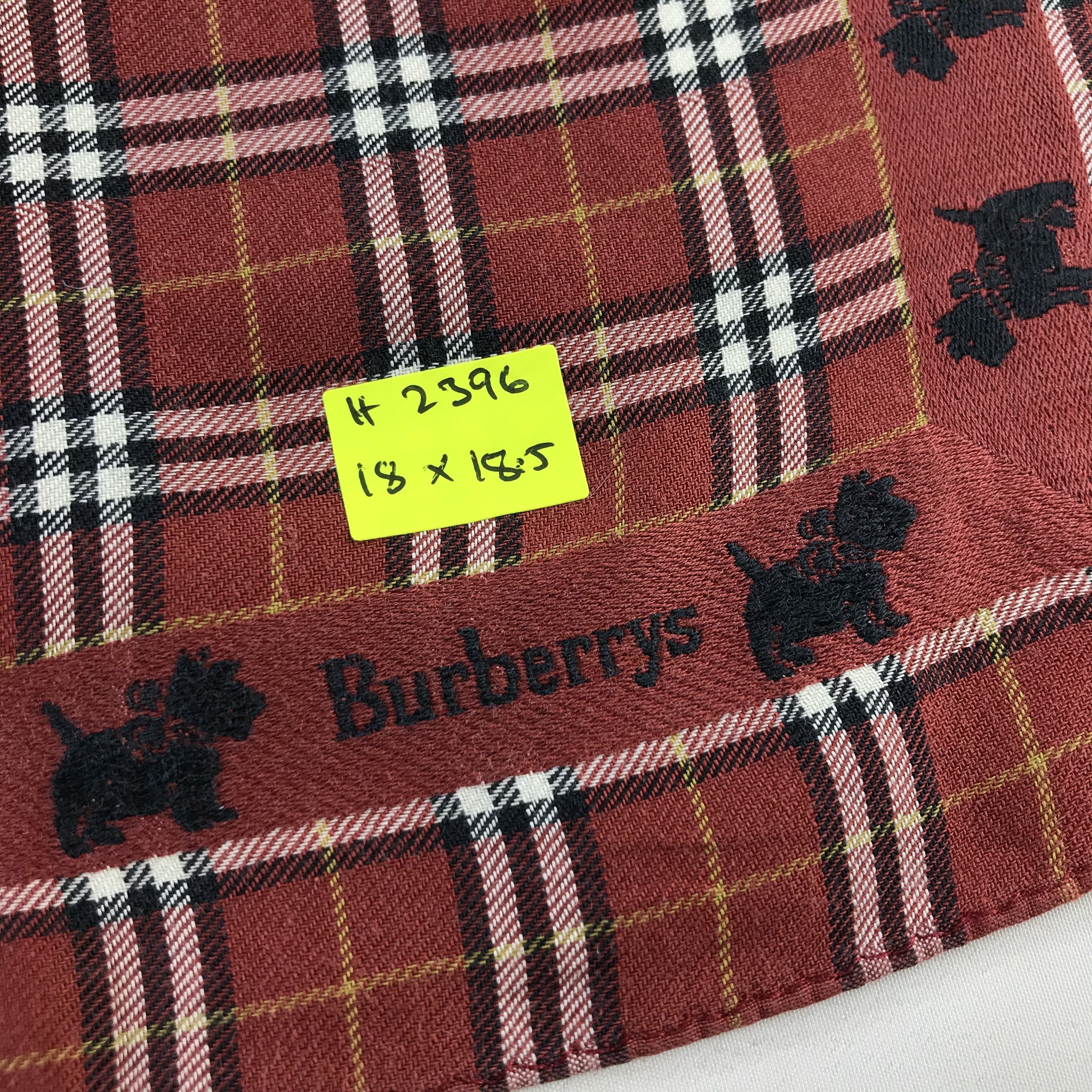 Burberry × Vintage Burberry Neckerchief / Bandana / Handkerchief Size ONE SIZE - 5 Thumbnail