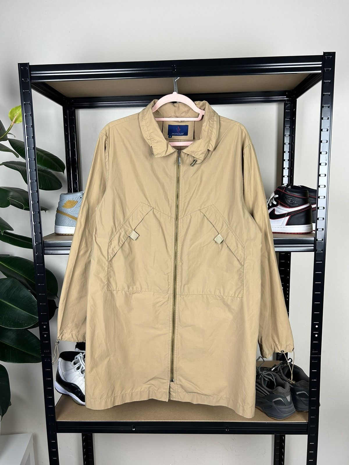Moncler × Vintage Moncler Classic Long Trench Coat Size S / US 4 / IT 40 - 1 Thumbnail