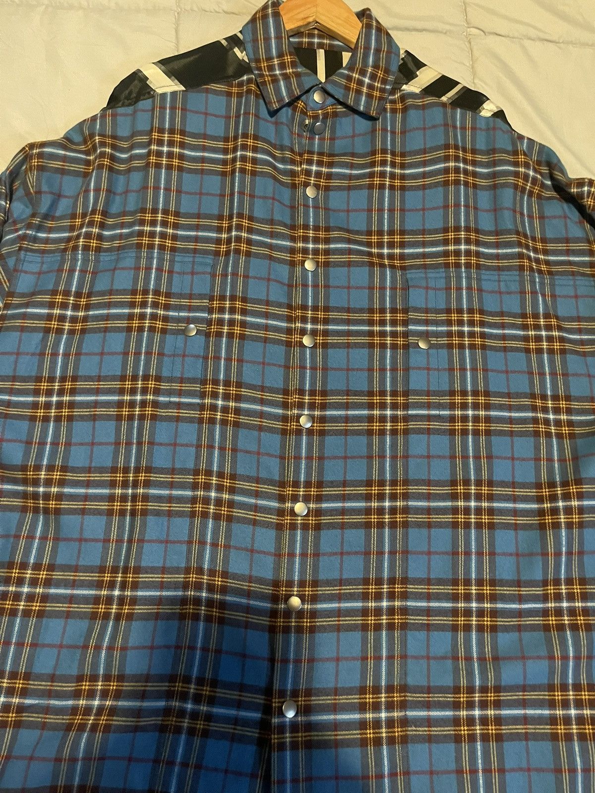 Rick Owens Rick Owens Oversized Tommy Shirt Size M / US 6-8 / IT 42-44 - 2 Thumbnail
