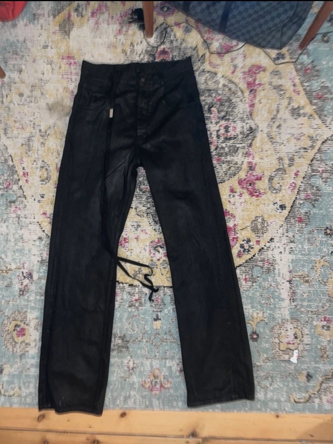 Ann Demeulemeester Ann Demeulemeester Waxed Jeans | Grailed