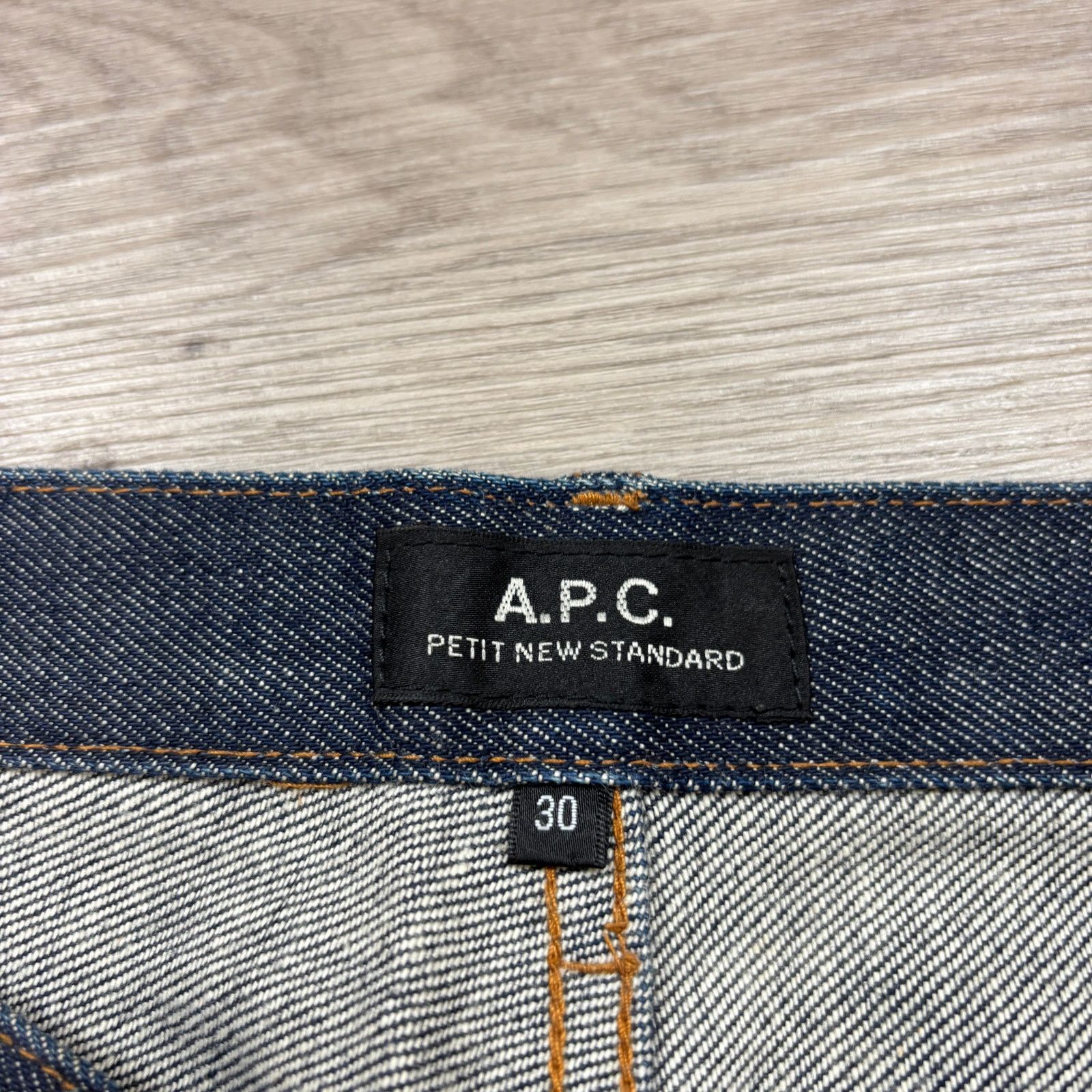 A.P.C. A.P.C. Petit New Standard Slim Fit Selvedge Jeans Mens 30x33 Size US 30 / EU 46 - 5 Thumbnail