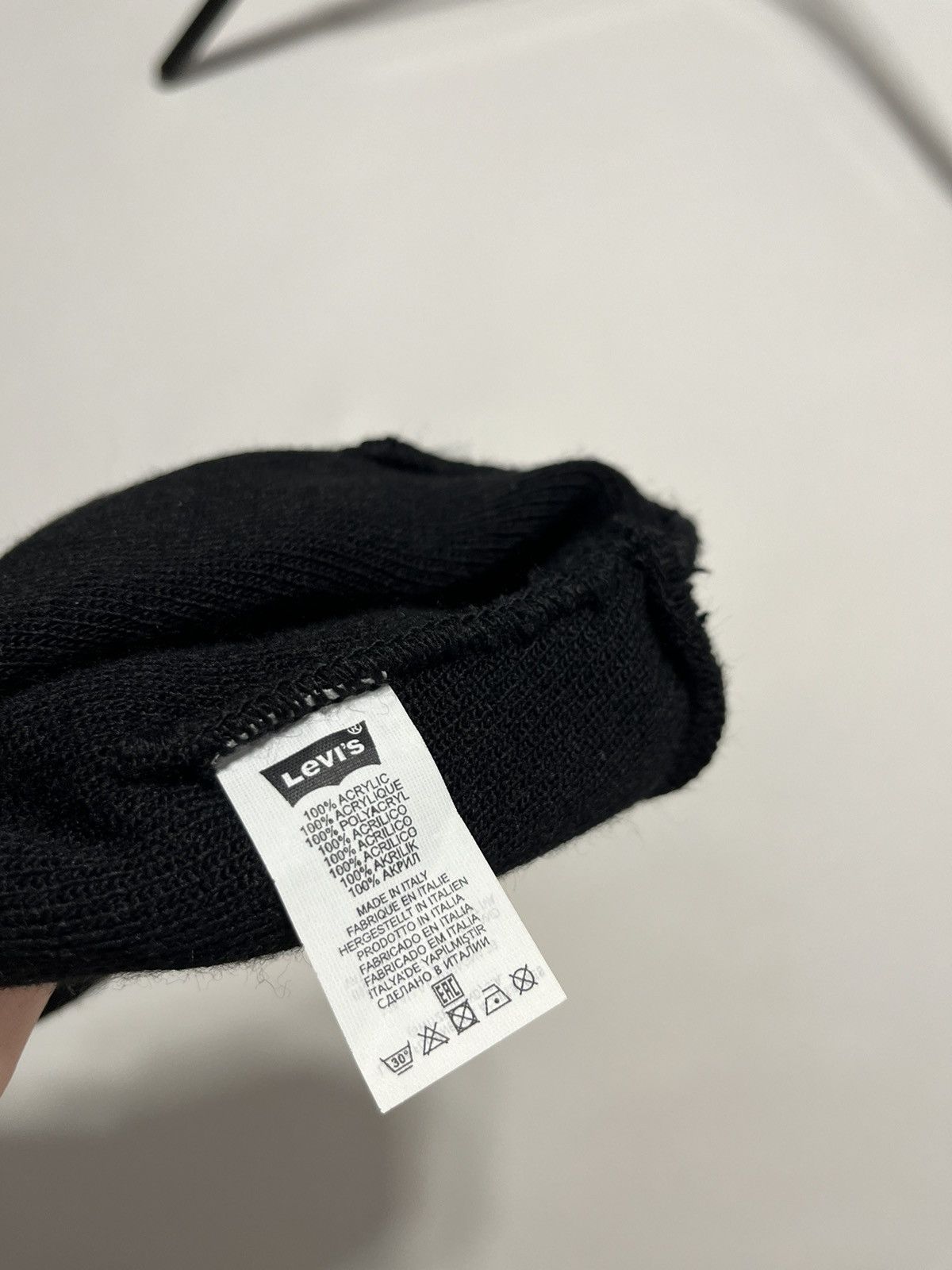 Levi's Vintage Levi’s Big Patch Beanie Hat Size ONE SIZE - 4 Thumbnail