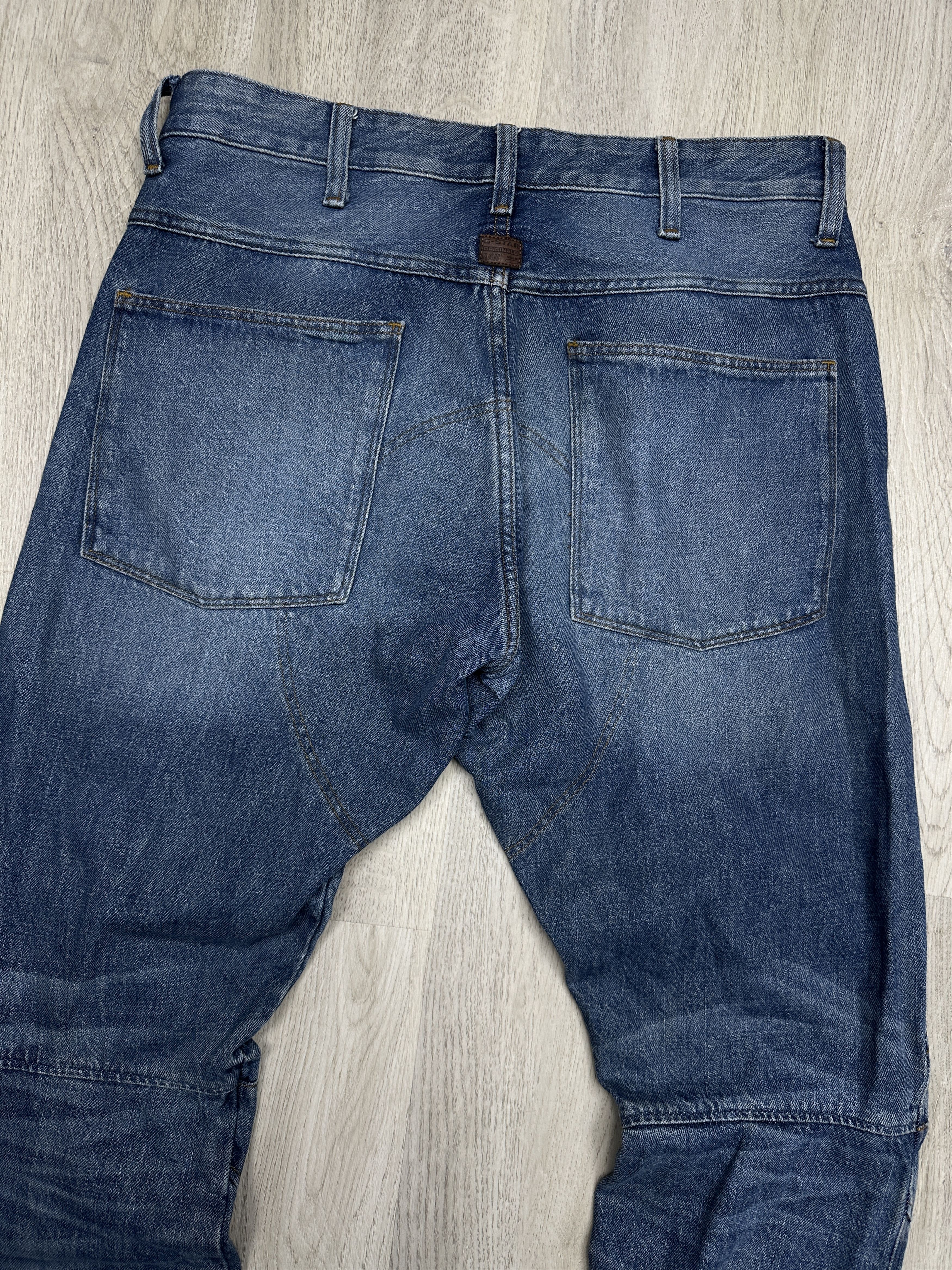 G-Star G Star Raw 5620 3D Tapered Denim Double Knee Pants Jeans Size US 32 / EU 48 - 7 Thumbnail