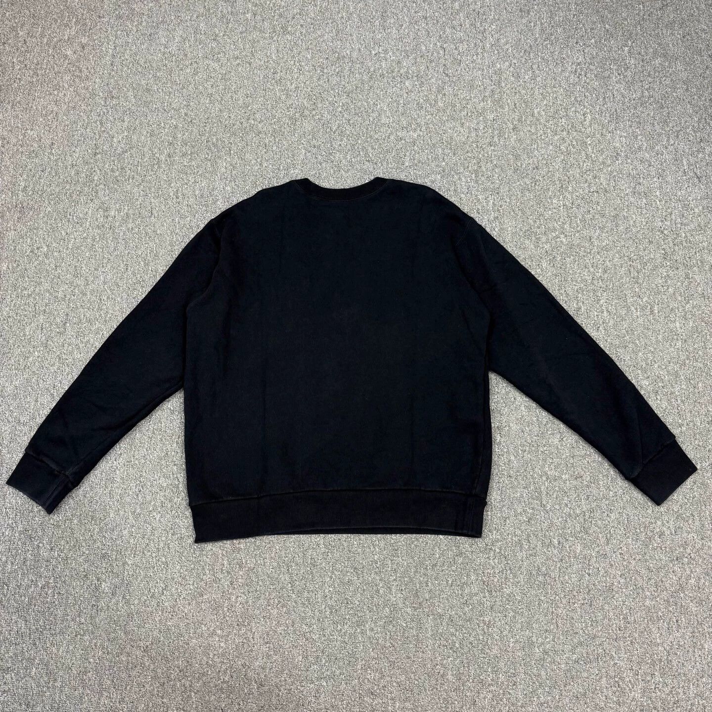 Gucci Gucci black Double G heart print crewneck sweatshirt Size M / US 6-8 / IT 42-44 - 2 Thumbnail